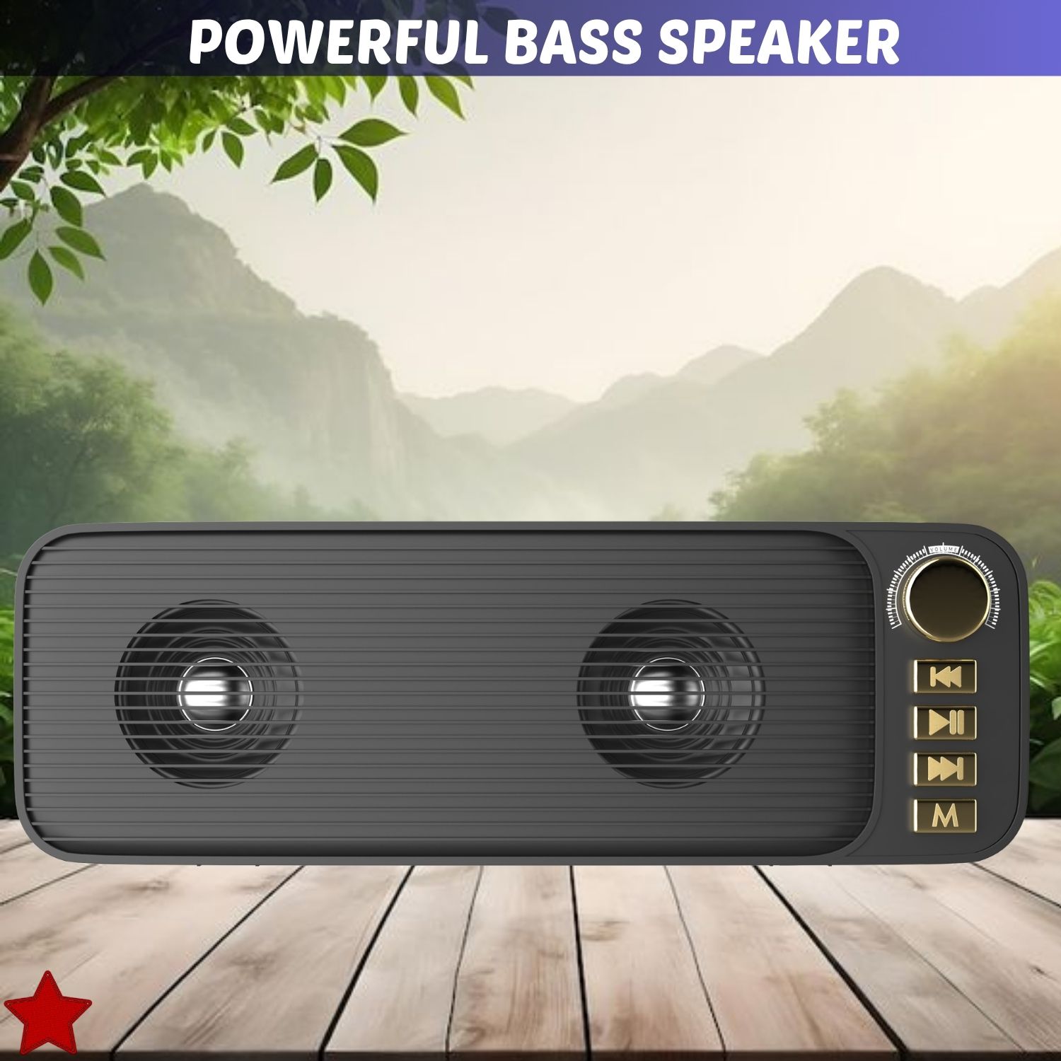 SACRO Shehnsha (PORTABLE BLUETOOTH DESKTOP SPEAKER) With Dynamic Thunder SoundTQ80 40 W Bluetooth Laptop/Desktop Speaker-image-37