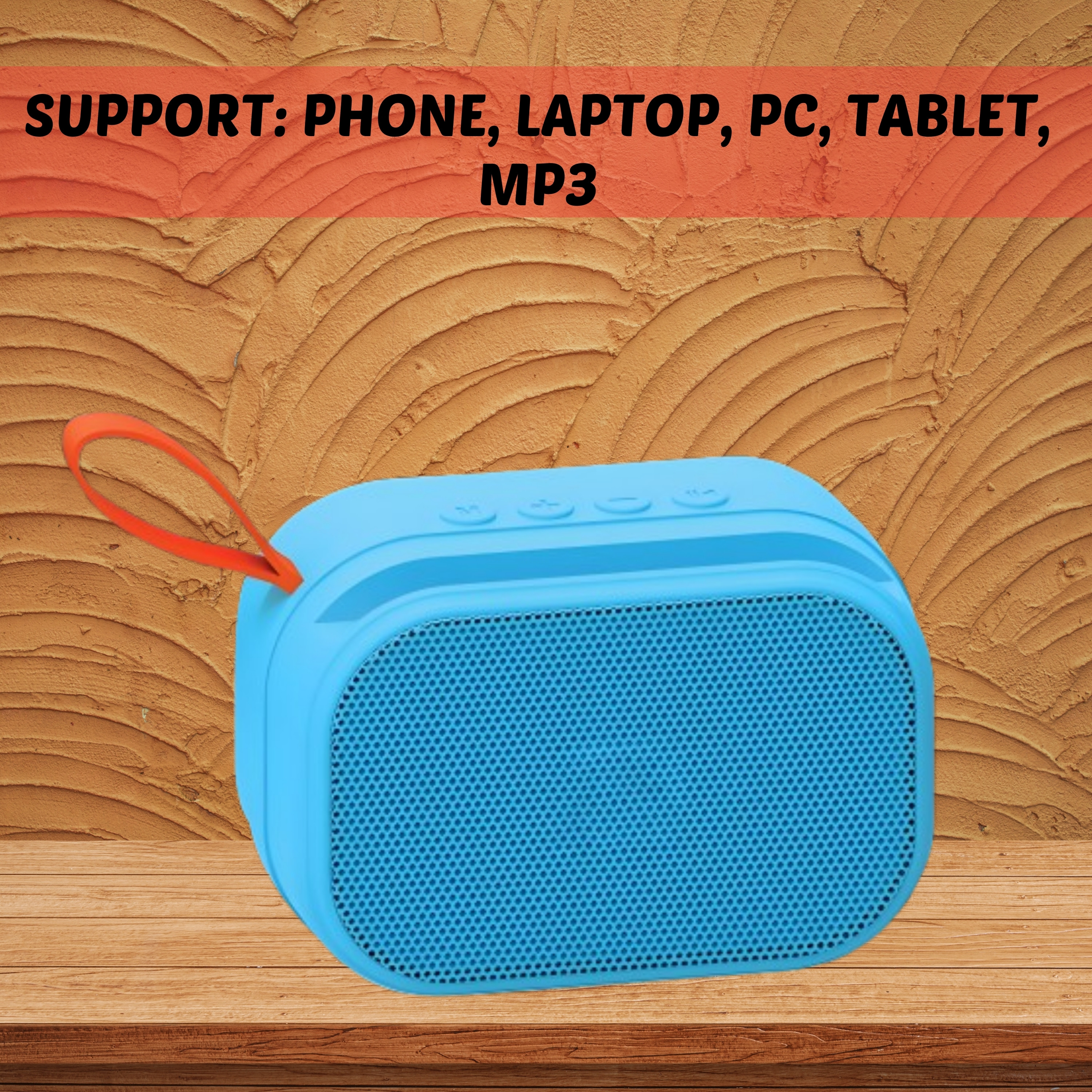 FRONY Salsa Bluetooth (PORTABLE DESKTOP SPEAKER) With Deep Sound & Support USB/FM K293 10 W Bluetooth Laptop/Desktop Speaker image 1