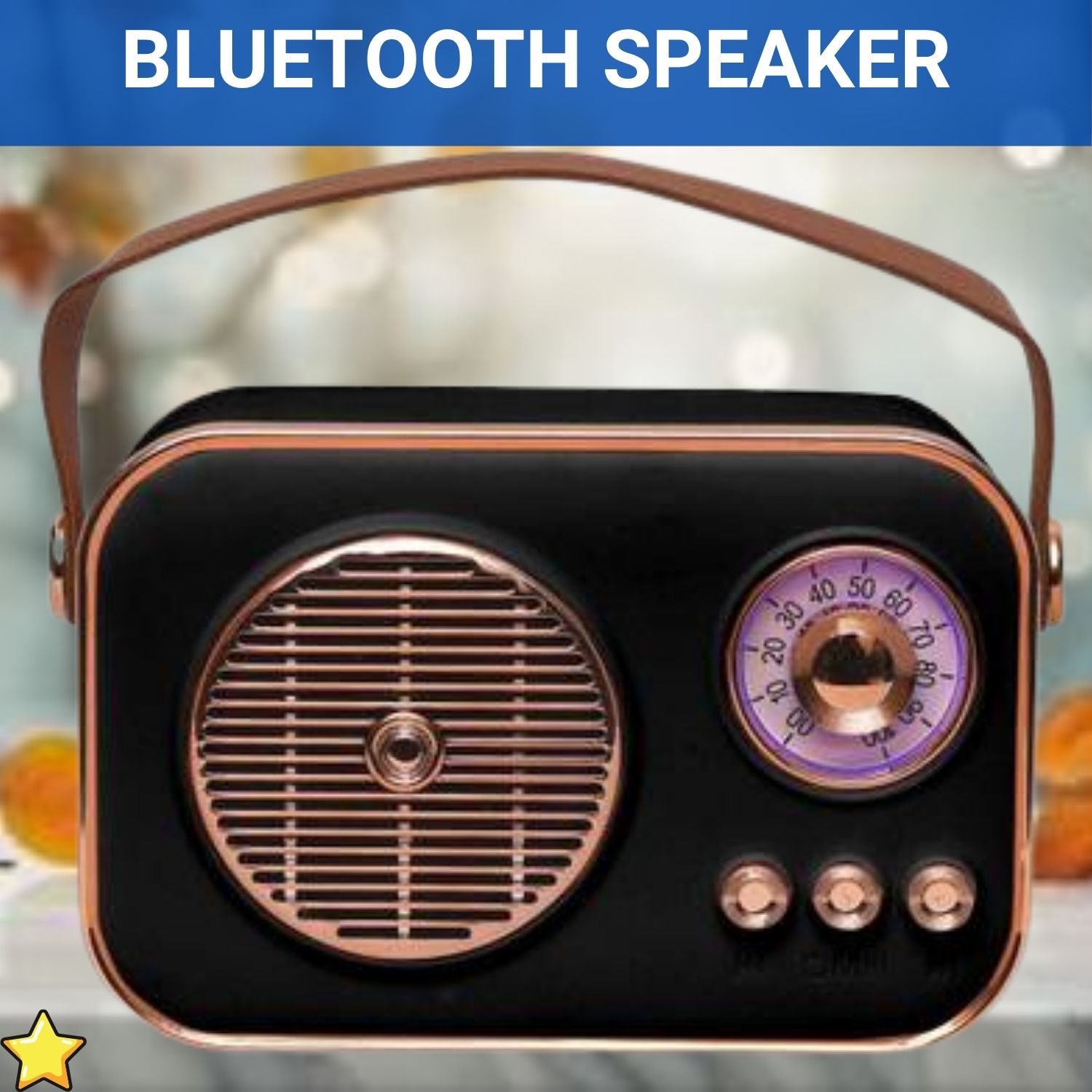 SYARA Saregama (PORTABLE BLUETOOTH SPEAKER) Fm Radio Speaker With Deep Bass SoundMU439 10 W Bluetooth Laptop/Desktop Speaker-image-17