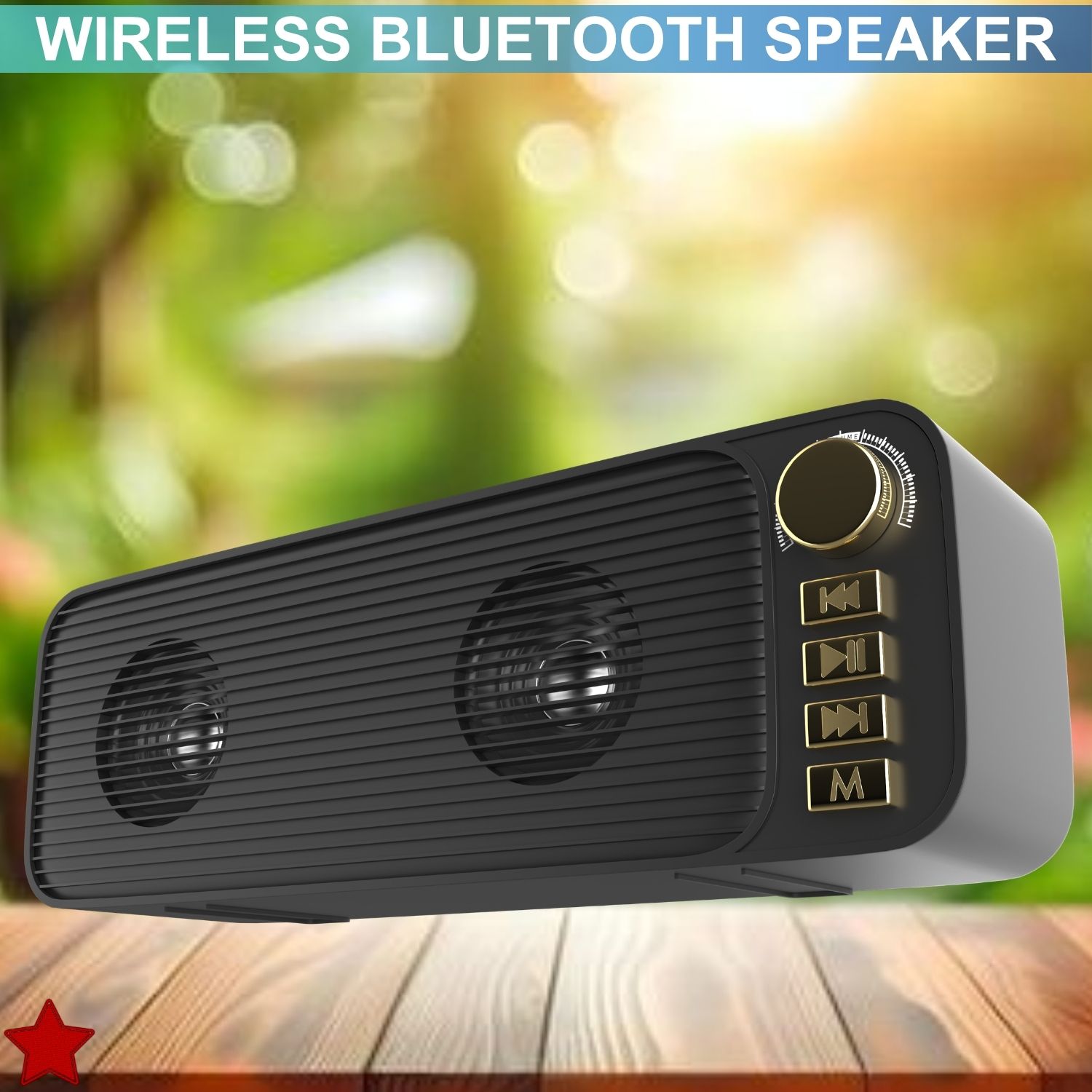 SYARA Shehnsha (PORTABLE BLUETOOTH DESKTOP SPEAKER) With Dynamic Thunder SoundTR410 40 W Bluetooth Laptop/Desktop Speaker-picture-35