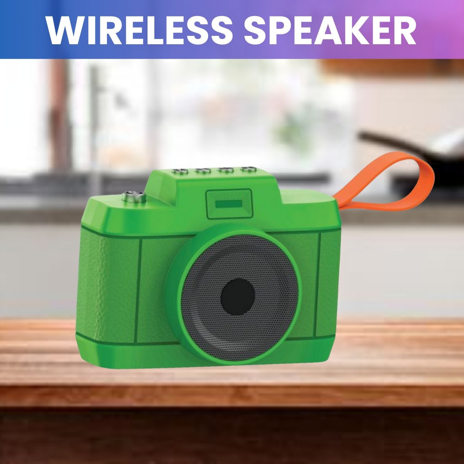 YAROH Click (PORTABLE BLUETOOTH DESKTOP SPEAKER) High Quality Sound & 6Hr PlaytimeB495 10 W Bluetooth Laptop/Desktop Speaker-image-6