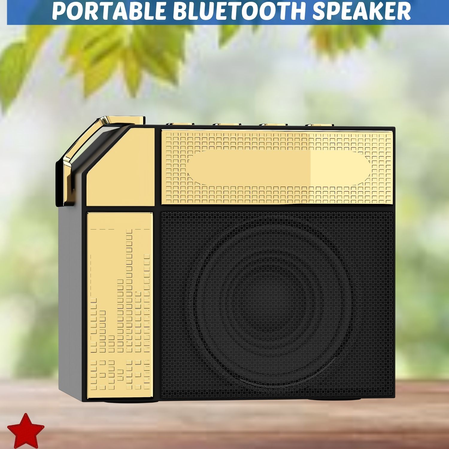 SACRO Kohinoor (PORTABLE BLUETOOTH SPEAKER) Crystal Clear Sound and Deep BassRM434 10 W Bluetooth Laptop/Desktop Speaker-image-30
