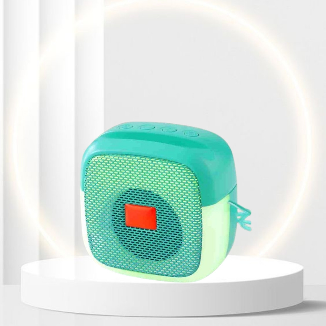 SACRO M424 (PORTABLE WIRELESS SPEAKER) Dynamic Thunder Sound with High BassE185 5 W Bluetooth Laptop/Desktop Speaker image 1