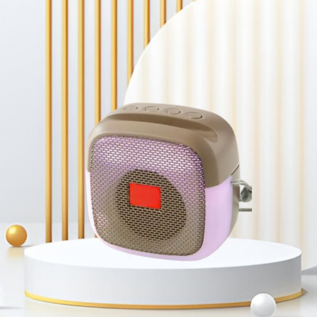 FRONY M424 (PORTABLE WIRELESS SPEAKER) Dynamic Thunder Sound with High BassB95 5 W Bluetooth Laptop/Desktop Speaker image 1