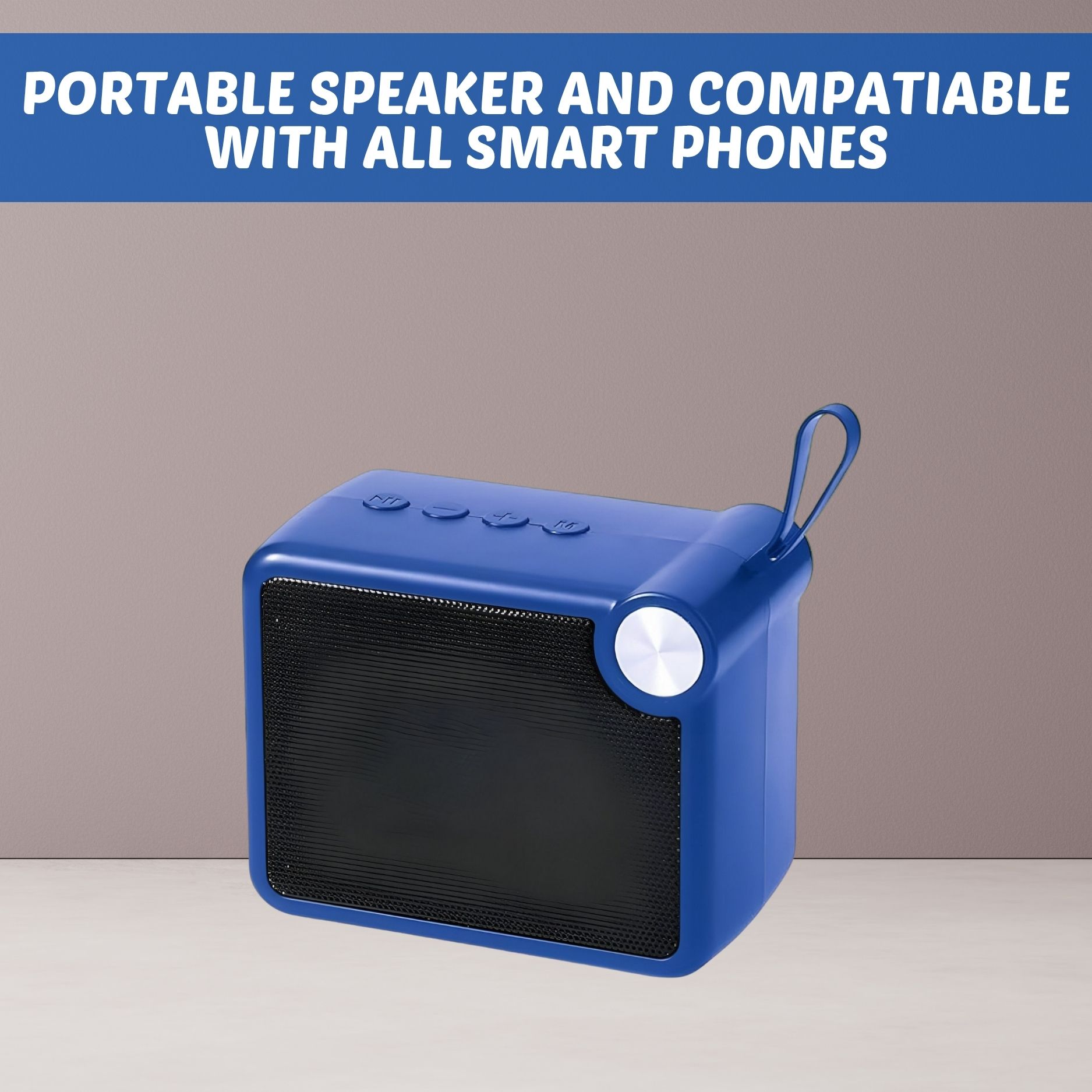 FRONY M406 (PORTABLE WIRELESS SPEAKER) Crystal Clear Sound With Long Life BatteryE295 5 W Bluetooth Laptop/Desktop Speaker-image-16