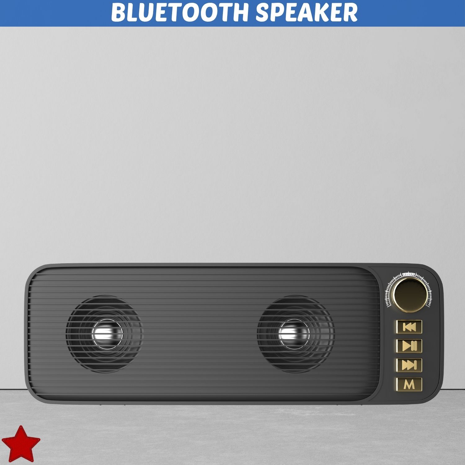 SYARA Shehnsha (PORTABLE BLUETOOTH DESKTOP SPEAKER) With Dynamic Thunder SoundER118 40 W Bluetooth Laptop/Desktop Speaker-picture-25
