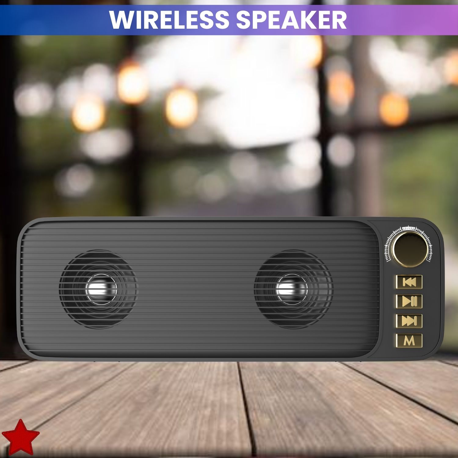 SYARA Shehnsha (PORTABLE BLUETOOTH DESKTOP SPEAKER) With Dynamic Thunder SoundRR354 40 W Bluetooth Laptop/Desktop Speaker-picture-23