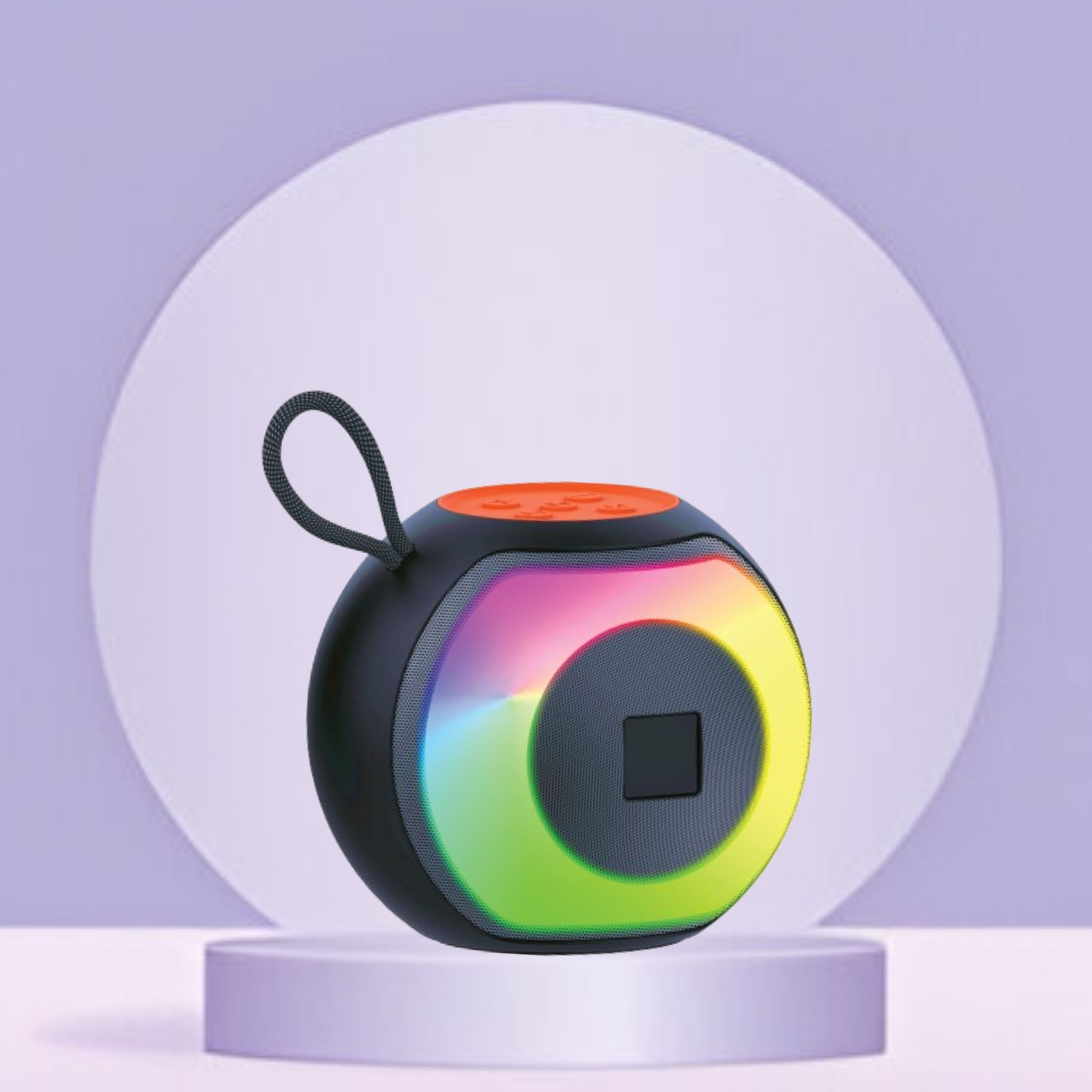 GUGGU Pearl (PORTABLE SMART DESKTOP SPEAKER) Dynamic Thunder Sound 1500mAh BatteryF463 12 W Bluetooth Laptop/Desktop Speaker image 1