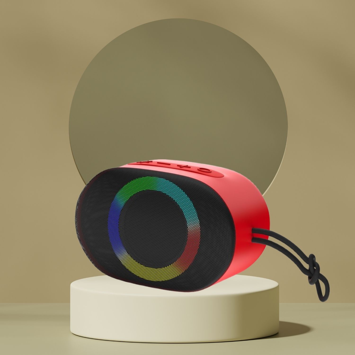 guggu boss (portable desktop speaker) dynamic thunder sound with long batteryw3 10 w bluetooth laptop/desktop speaker