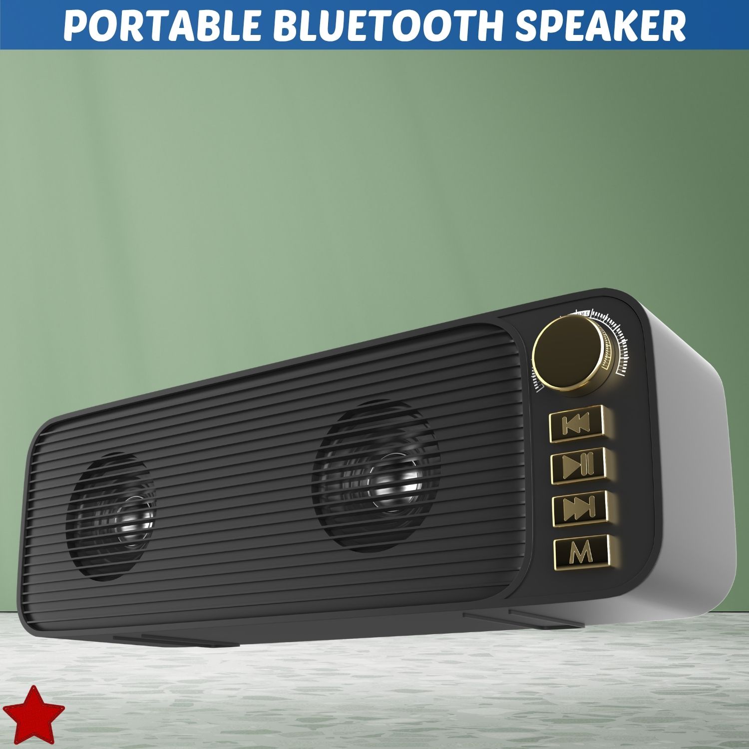 SYARA Shehnsha (PORTABLE BLUETOOTH DESKTOP SPEAKER) With Dynamic Thunder SoundTR55 40 W Bluetooth Laptop/Desktop Speaker-picture-32