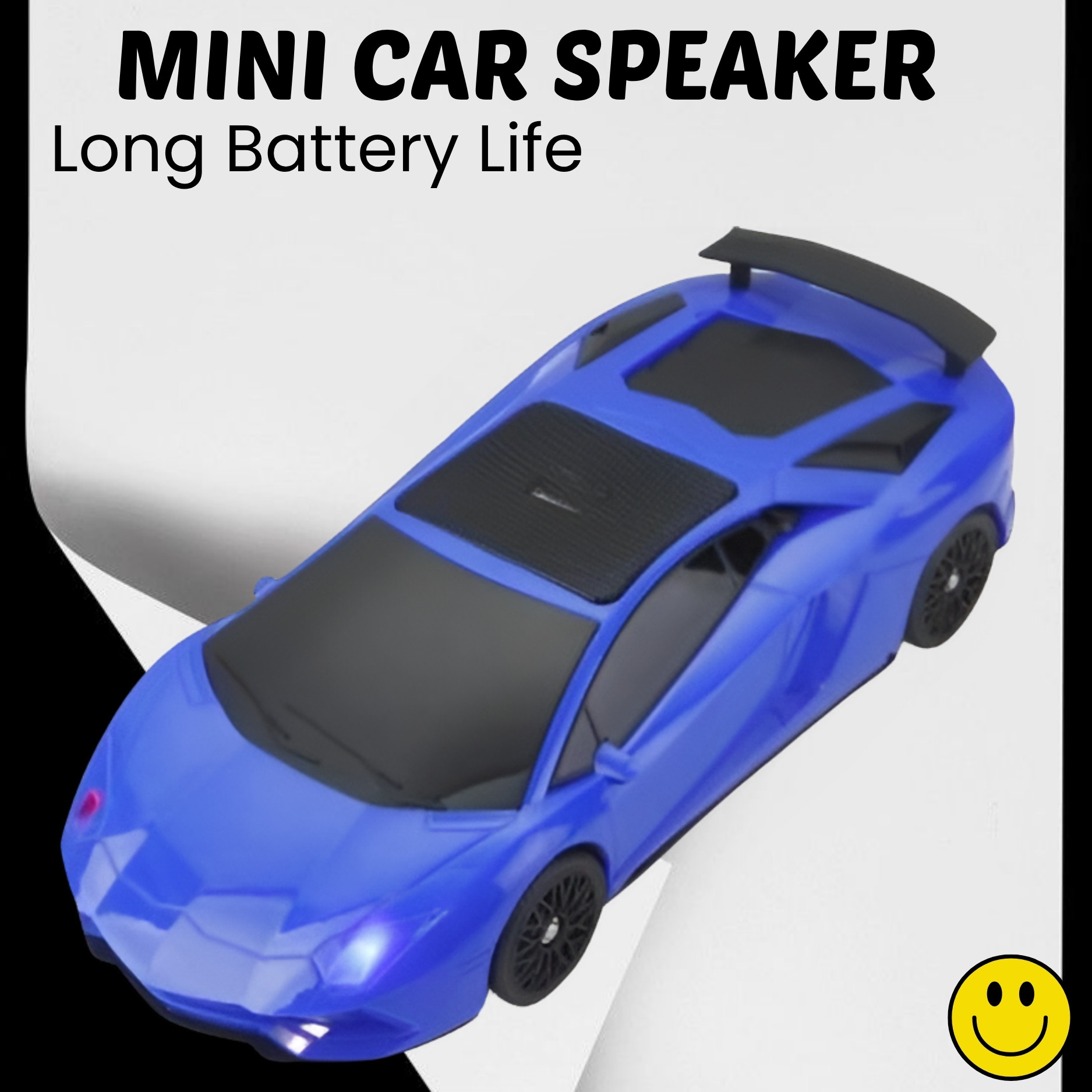 GUGGU F4 (PORTABLE BLUETOOTH SPEAKER) Dynamic Thunder Sound With Long BatteryR127 5 W Bluetooth Laptop/Desktop Speaker image 1