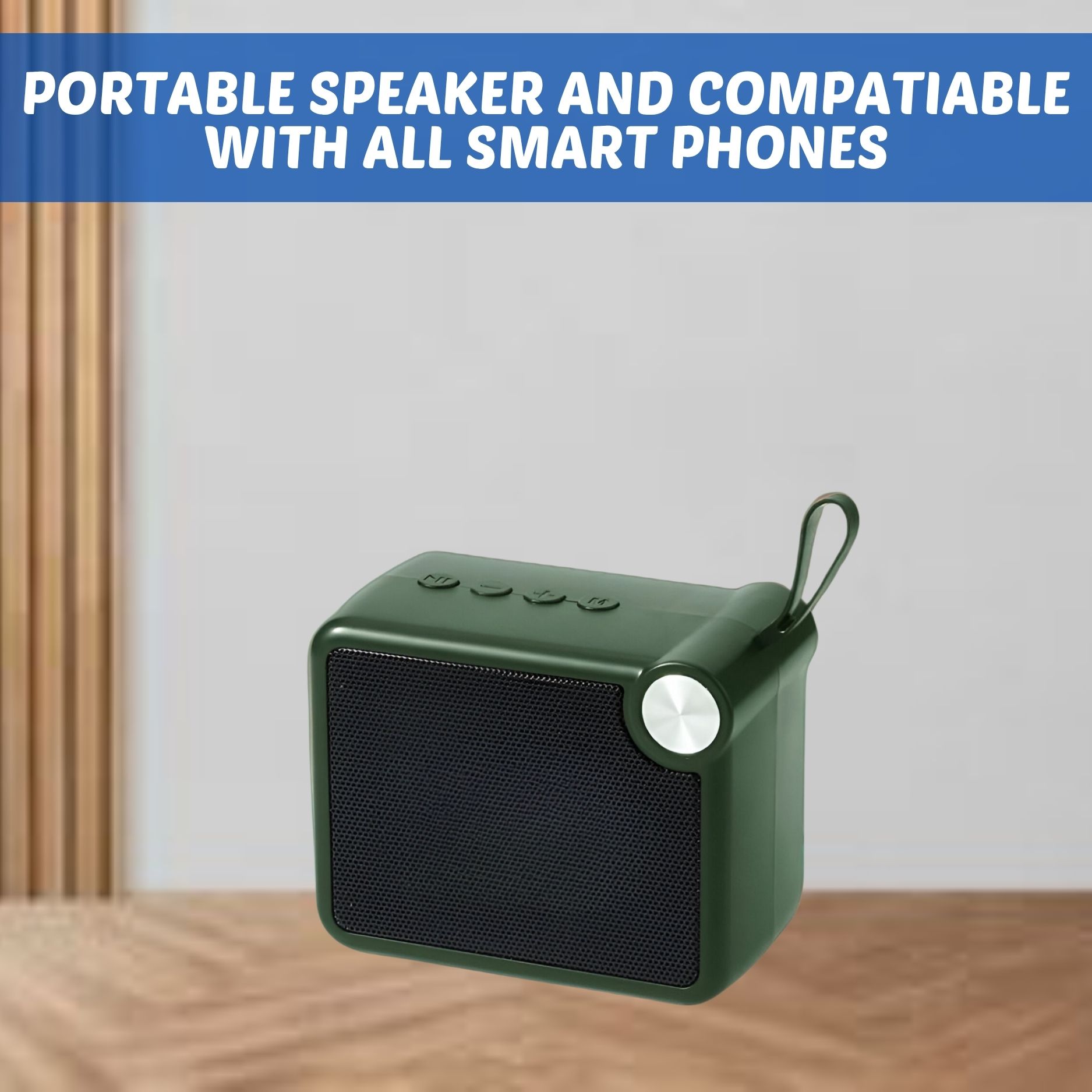 SACRO M406 (PORTABLE WIRELESS SPEAKER) Crystal Clear Sound With Long Life BatteryQ245 5 W Bluetooth Laptop/Desktop Speaker-image-49