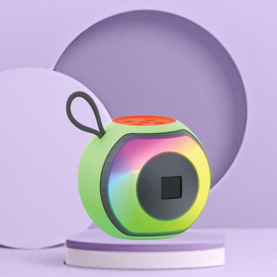 GUGGU Pearl(PORTABLE DESKTOP SPEAKER) With Stereo Sound & 1200mAh BatteryV357 5 W Bluetooth Laptop/Desktop Speaker image 1