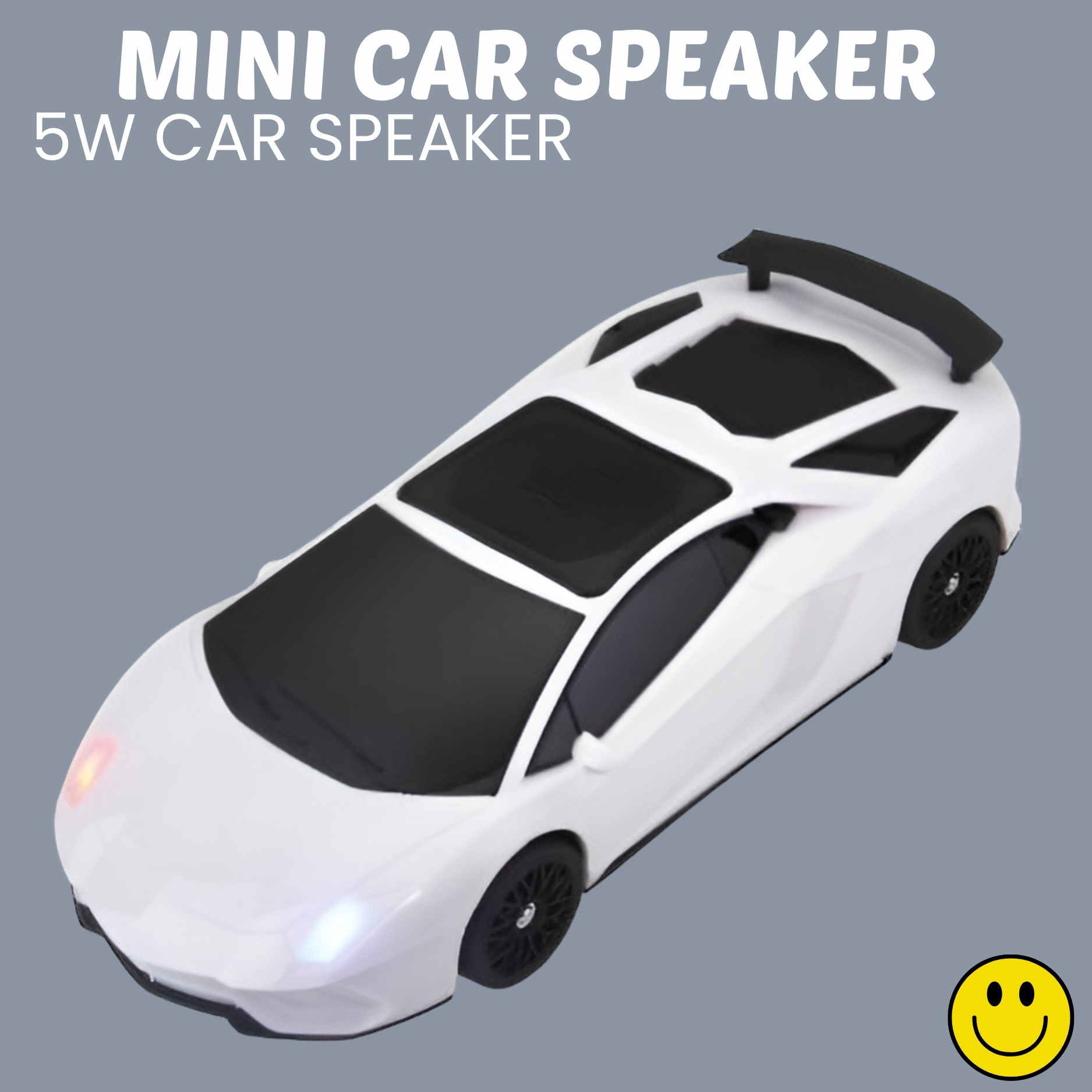 GUGGU F4 (PORTABLE BLUETOOTH SPEAKER) Dynamic Thunder Sound With Long BatteryT438 5 W Bluetooth Laptop/Desktop Speaker image 1