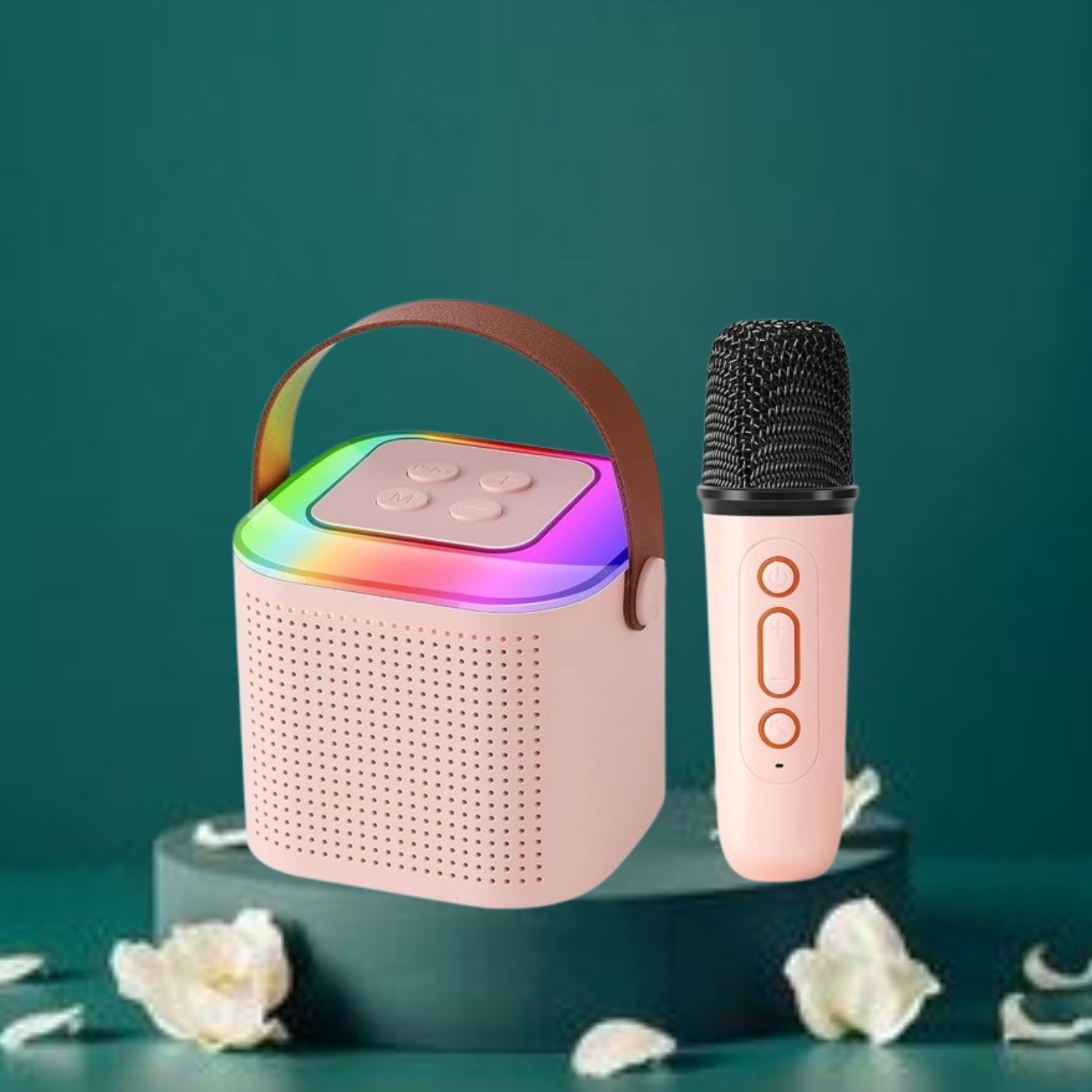 FRONY Y1 (PORTABLE WIRELESS SPEAKER) With Karaoke Mic and High Quality SoundC237 10 W Bluetooth Laptop/Desktop Speaker-image-13
