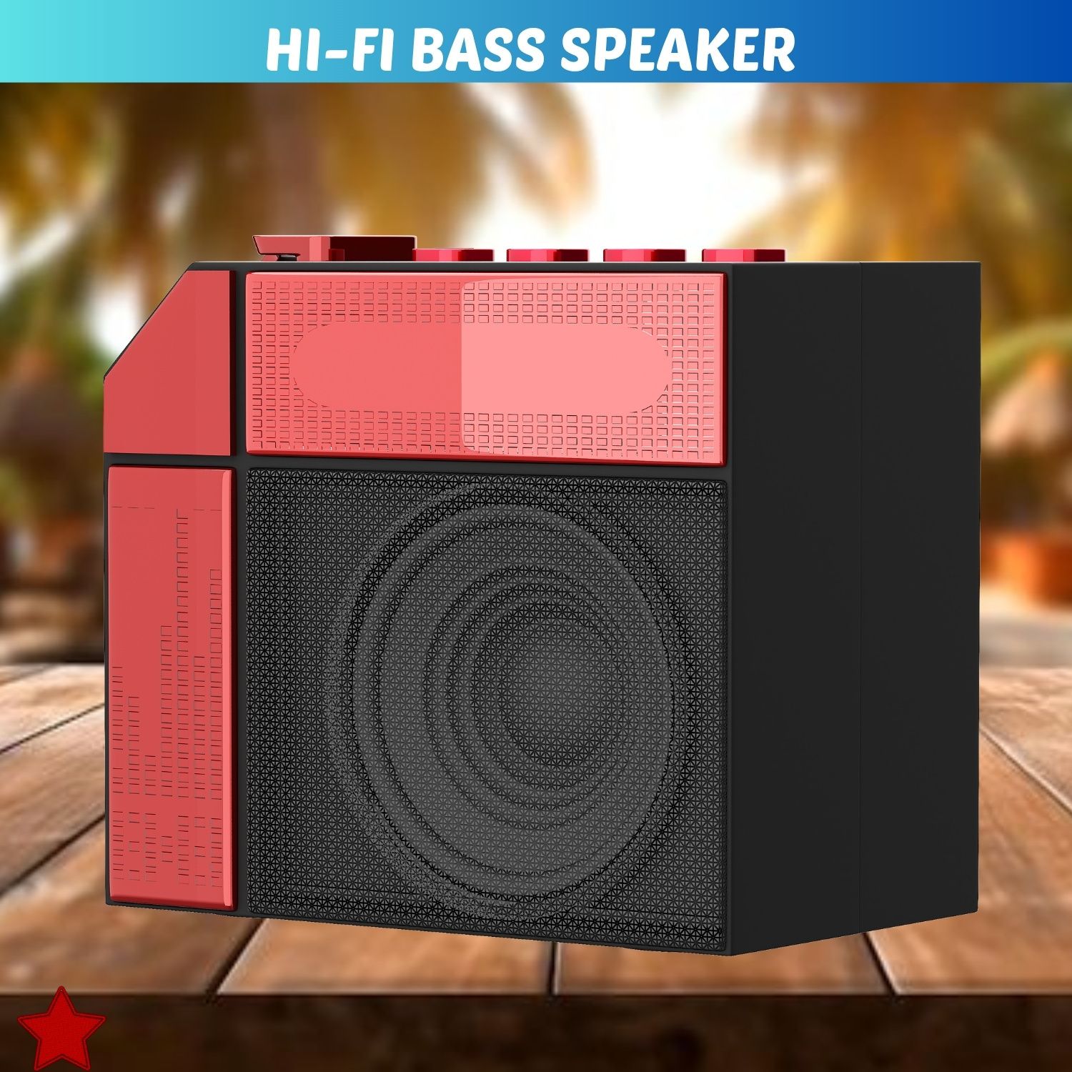 Clairbell Kohinoor (PORTABLE BLUETOOTH SPEAKER) Crystal Clear Sound and Deep BassTB135 10 W Bluetooth Laptop/Desktop Speaker-image-29