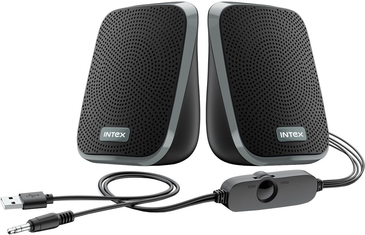 Intex IT 120 DESKTOP SPEAKER 2.0 10 W Laptop/Desktop Speaker-image-31