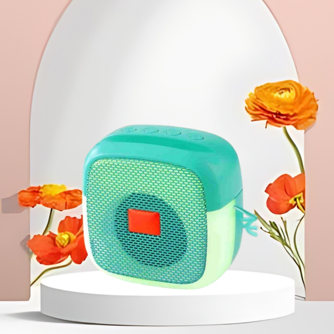 SACRO M424 (PORTABLE WIRELESS SPEAKER) Dynamic Thunder Sound with High BassE169 5 W Bluetooth Laptop/Desktop Speaker image 1