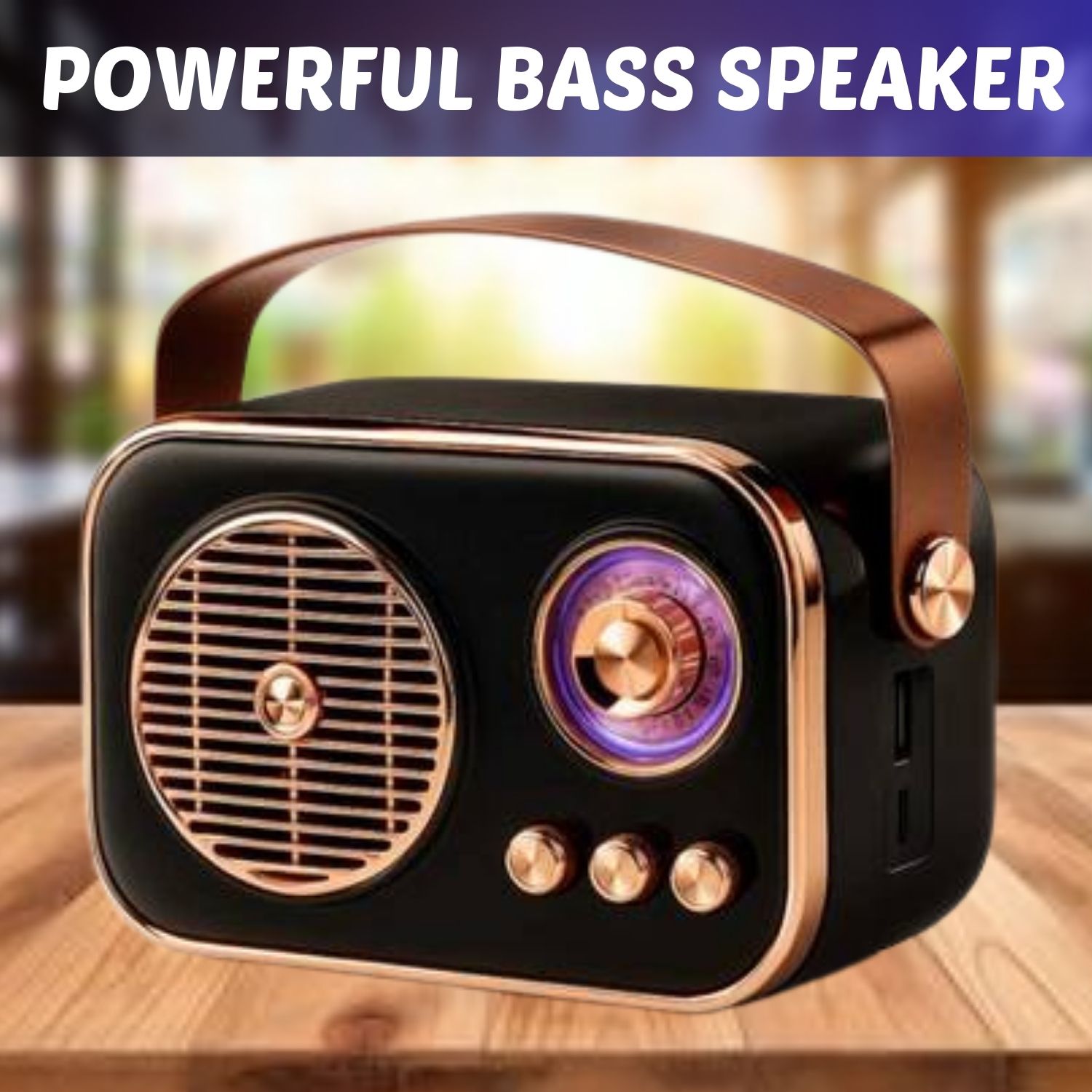 Clairbell Bluetooth FM Radio Speaker(PORTABLE WIRELESS RADIO SPEAKER)With Stereo SoundI114 10 W Bluetooth Laptop/Desktop Speaker