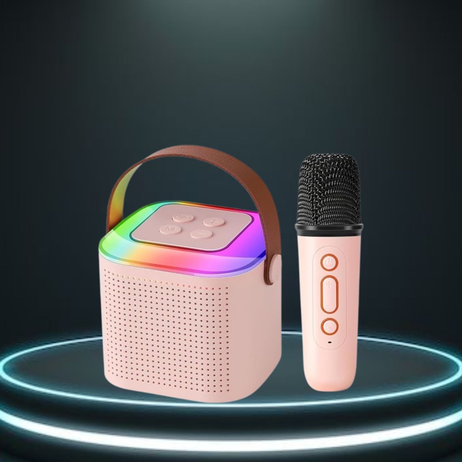 clairbell y1 (portable wireless speaker) with karaoke mic and high quality soundb353 10 w bluetooth laptop/desktop speaker