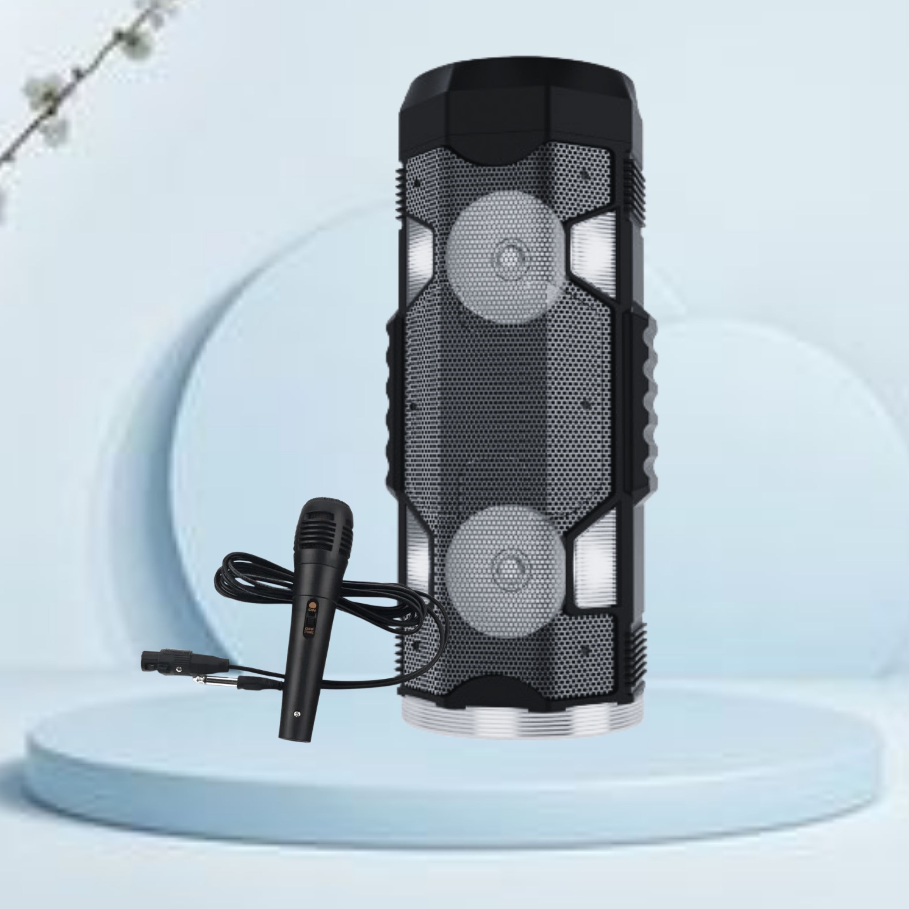 FRONY Bluetooth Party Speaker with mic, AUX/TF Card USB, With Deep Bass Sound F99 20 W Bluetooth Laptop/Desktop Speaker-image-40