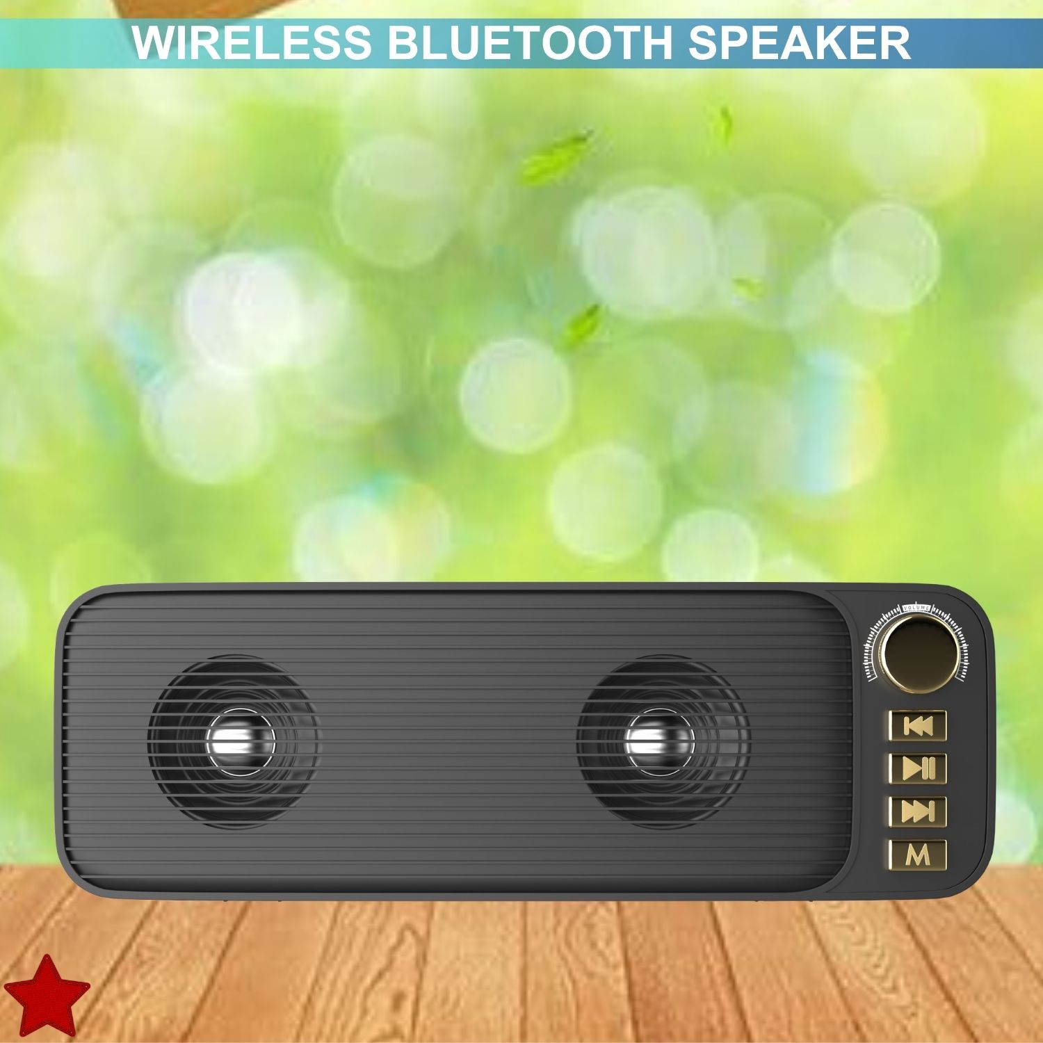 GUGGU Shehnsha (PORTABLE BLUETOOTH DESKTOP SPEAKER) With Dynamic Thunder SoundTT40 40 W Bluetooth Laptop/Desktop Speaker-image-44