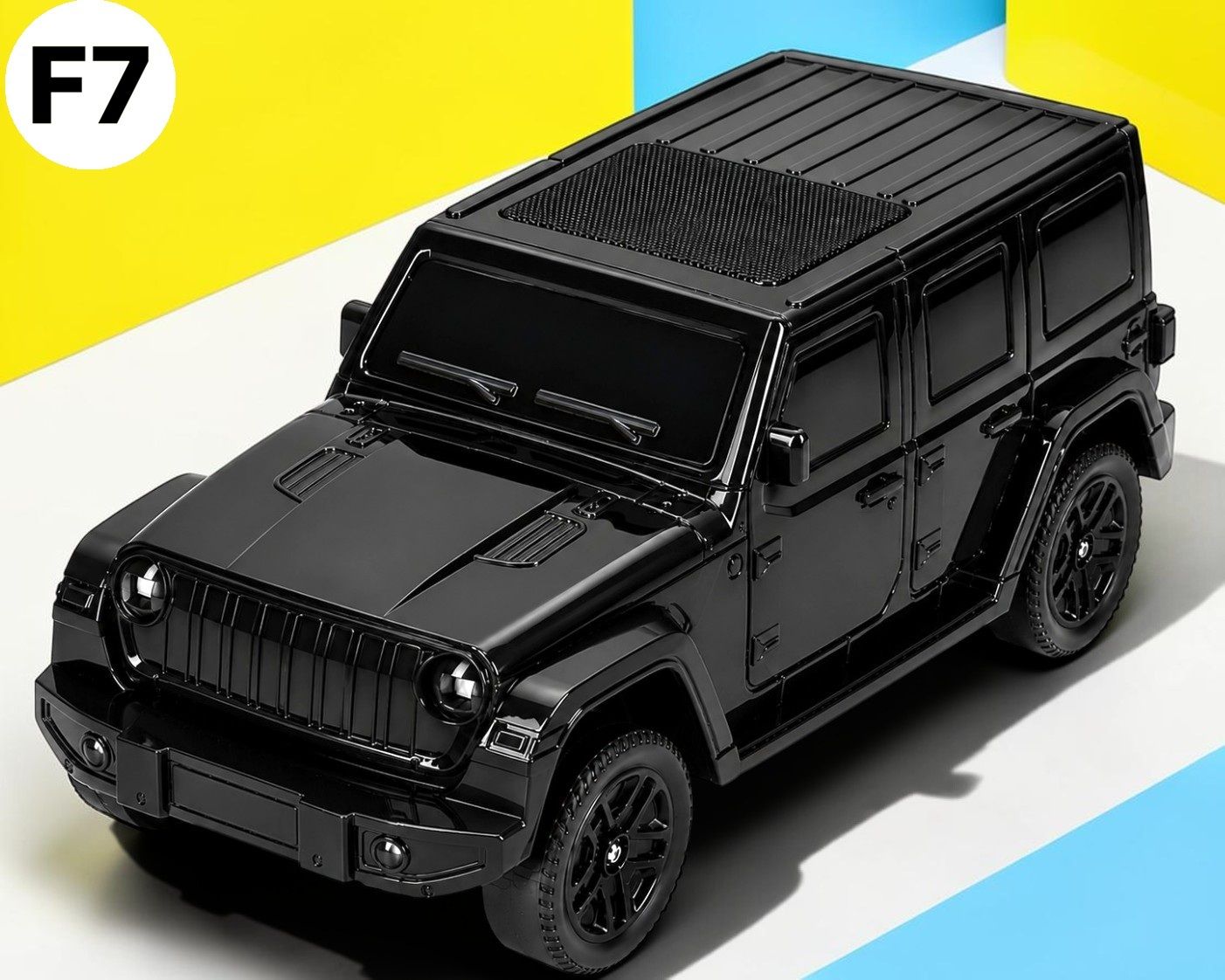 Sagaft X435 Portable Car Shape Bluetooth Speaker with LED Lights USB FM and AUX Support 9 W Bluetooth Speaker-image-38