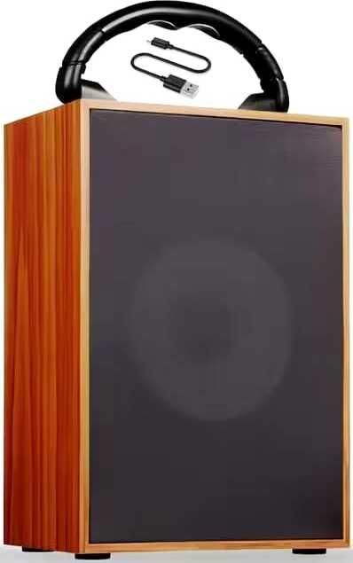 ANANDANI Wireless Portable Wooden Speaker With Bass Bost 10 W Bluetooth Speaker-image-14