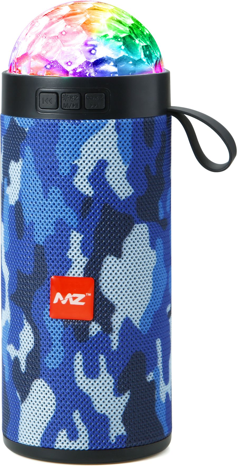 MZ M21VP (PORTABLE BLUETOOTH SPEAKER) Thunder Sound with Inbuilt Disco LED Light 10 W Bluetooth Speaker-picture-10