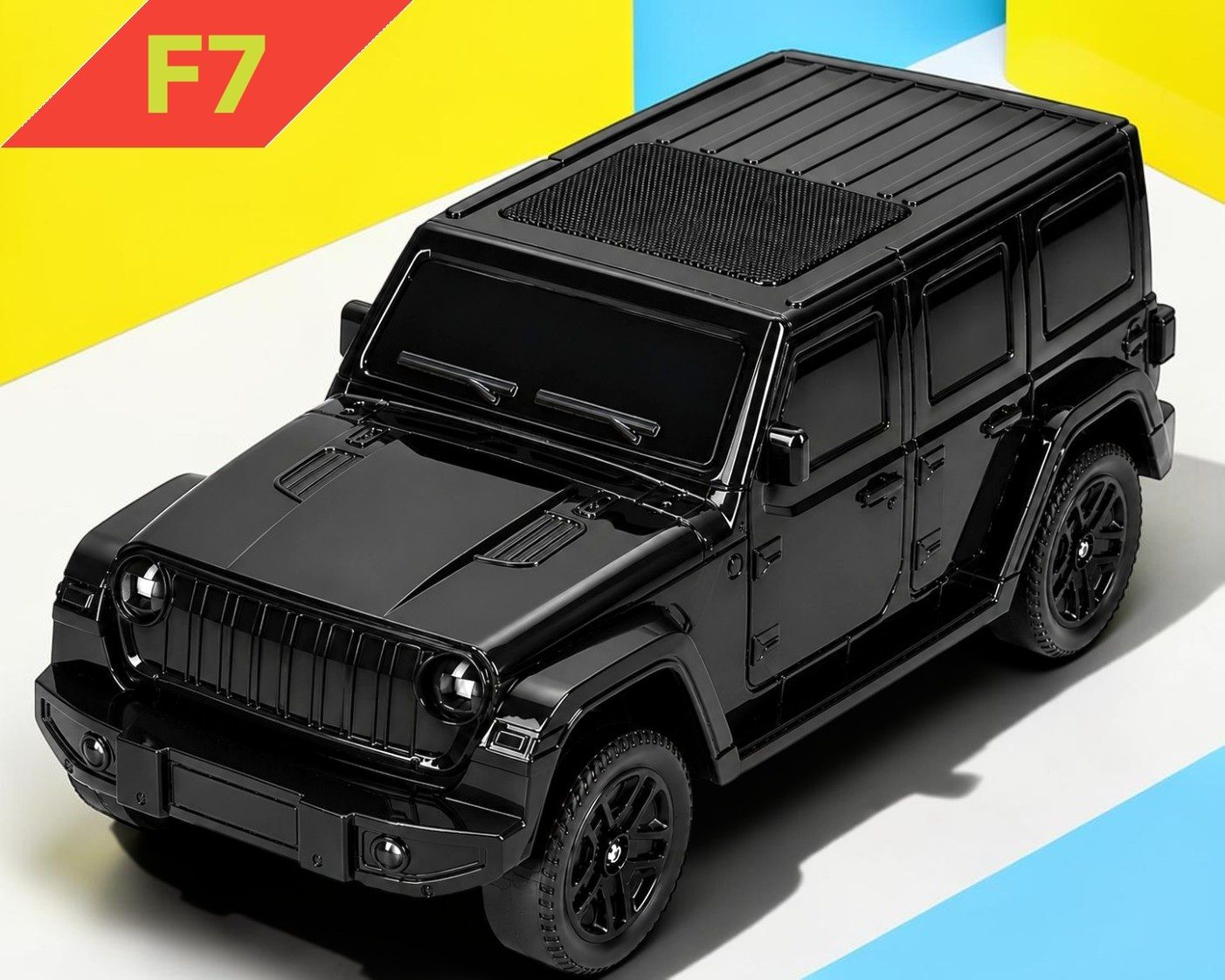 Shamsa X45 Portable Car Shape Bluetooth Speaker with LED Lights USB FM and AUX Support 9 W Bluetooth Speaker-image-42