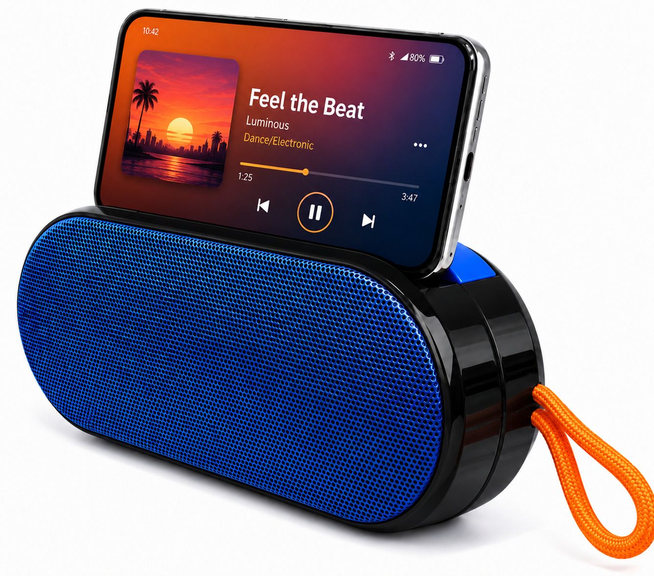 Sulfur Pro Wireless Type-C Fast Charging | Crystal-Clear Stereo Audio Balanced Bass 10 W Bluetooth Speaker-image-26