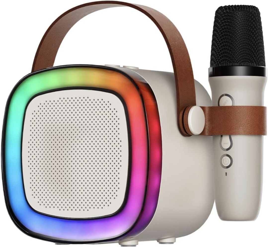 Primate Rechargeable Karaoke Microphone with Bluetooth Speaker & LED Lights 10 W Bluetooth Speaker-image-35