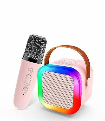Arceus K12 Speaker Machine Bluetooth-Compatible Wireless Karaoke Mic Speaker k10 10 W Bluetooth Speaker image 1
