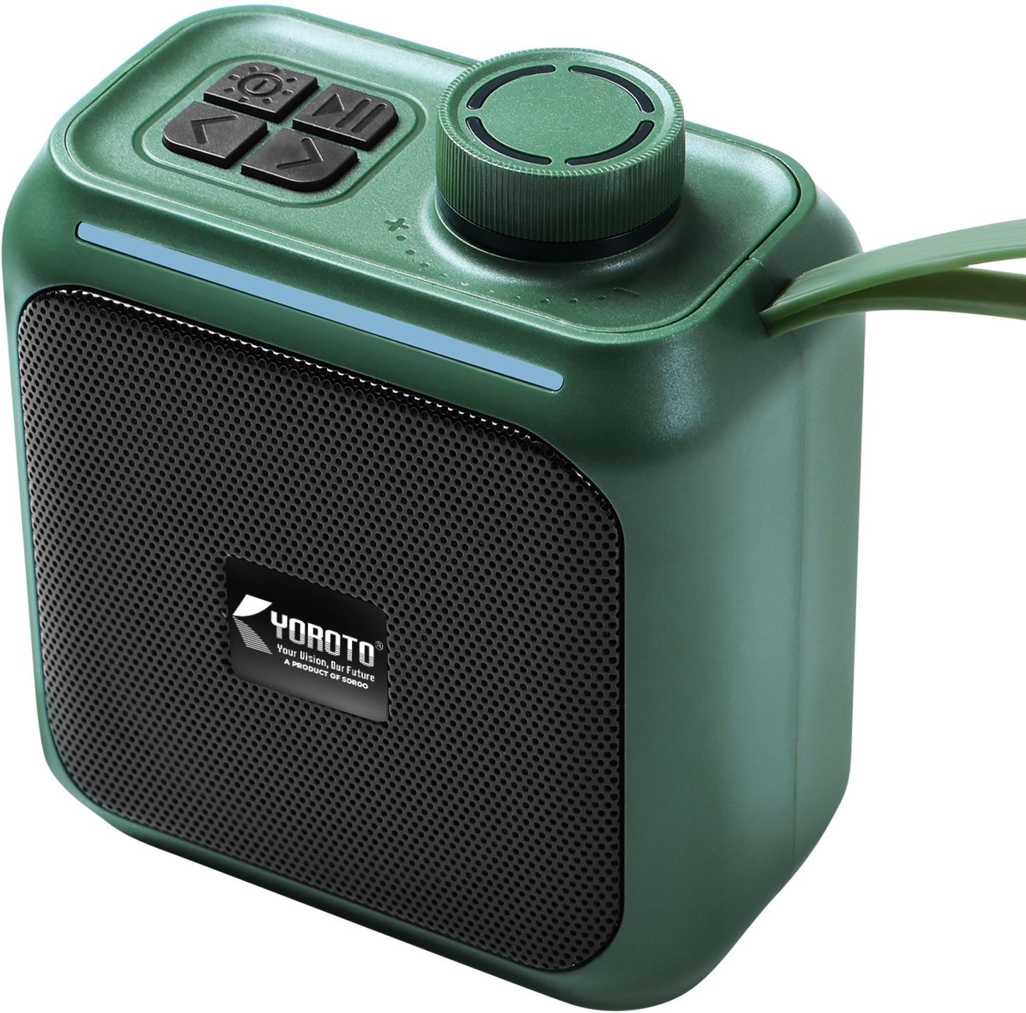YOROTO High Power Wireless Speaker with Thunder Bass, HD Stereo Sound, 6H Playtime 12 W Bluetooth Speaker-image-3
