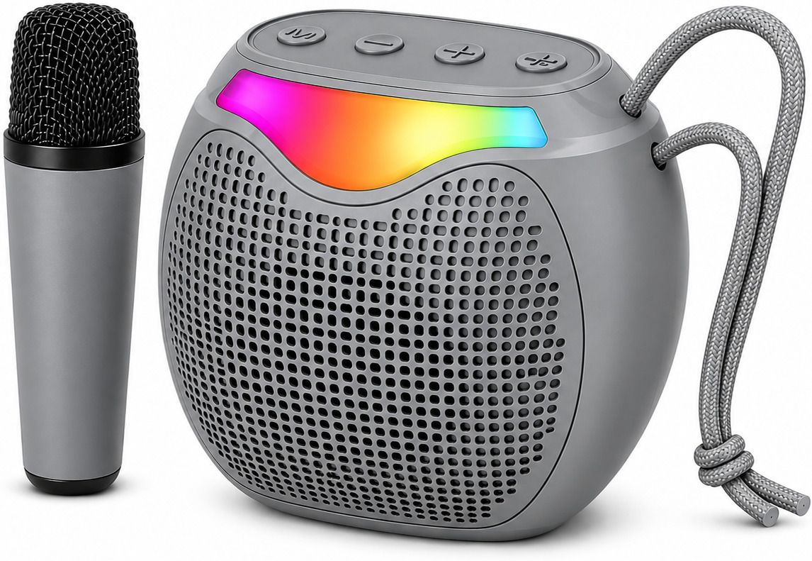 Mfashion786 Mini Karaoke Machine for Kids,Portable Bluetooth Speaker 1 W Bluetooth Speaker-image-10