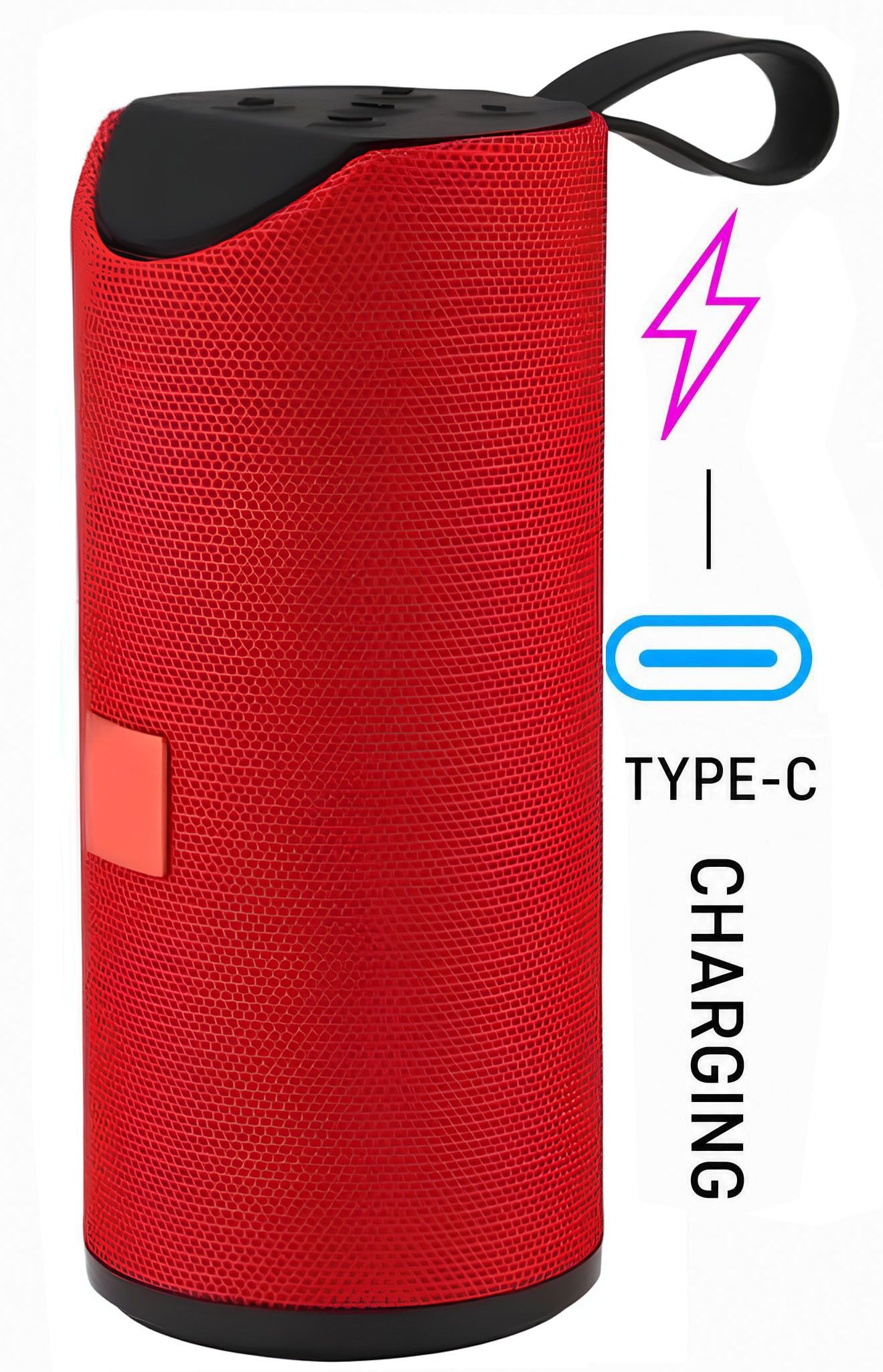 F FERONS T-113 PRO TYPE-C CHARGING WIRELESS PORTABLE MINI DJ RECHARGEABLE TRAVEL 9 W Bluetooth Speaker-image-14