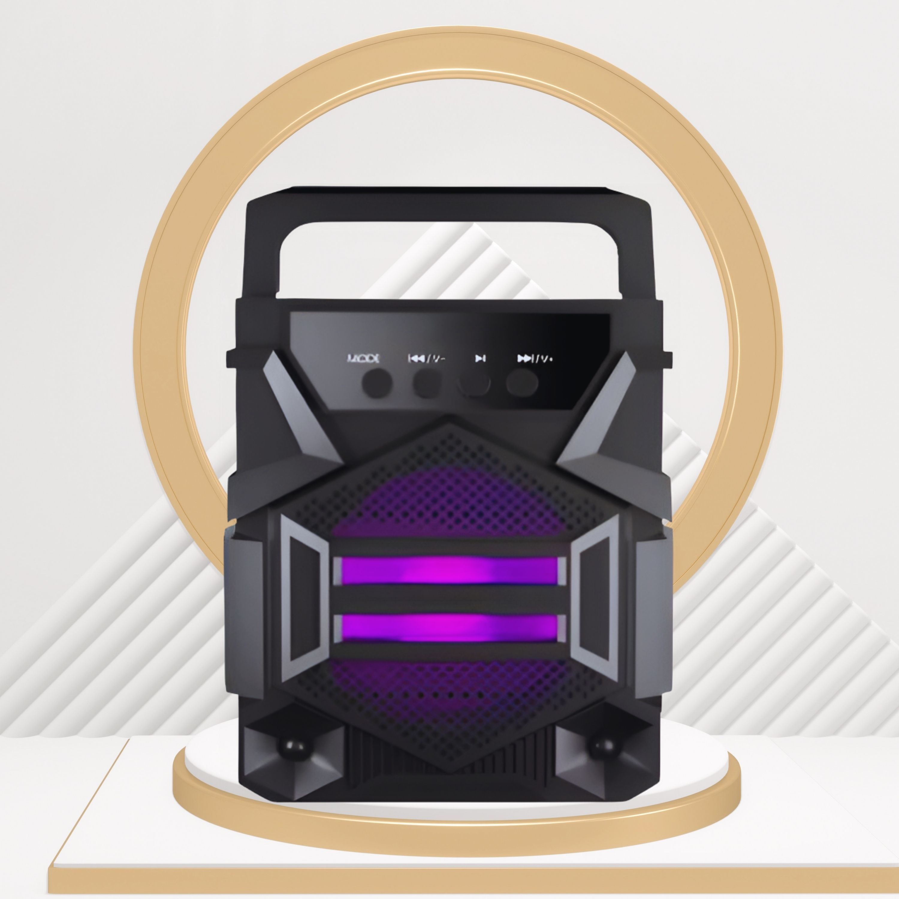 Clairbell Bluetooth Party Speakers Support FM/ Aux /USB/TF Card With High Bass X158 5 W Bluetooth Speaker-image-12