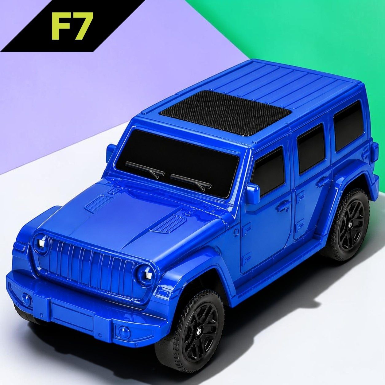 Ziddjeet X225 Portable Car Shape Bluetooth Speaker with LED Lights USB FM and AUX Support 9 W Bluetooth Speaker-image-34