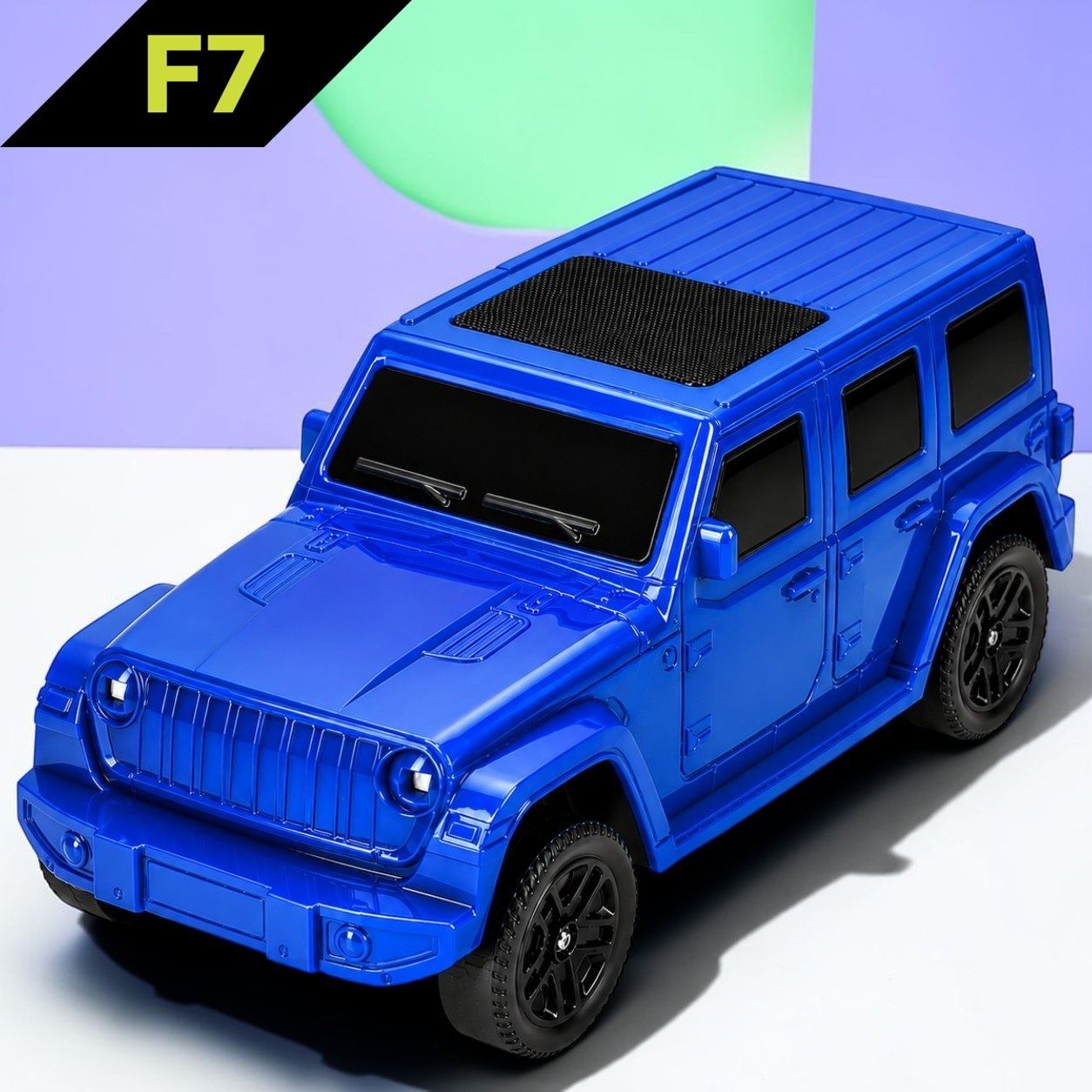 Ziddjeet X265 Portable Car Shape Bluetooth Speaker with LED Lights USB FM and AUX Support 9 W Bluetooth Speaker-image-43