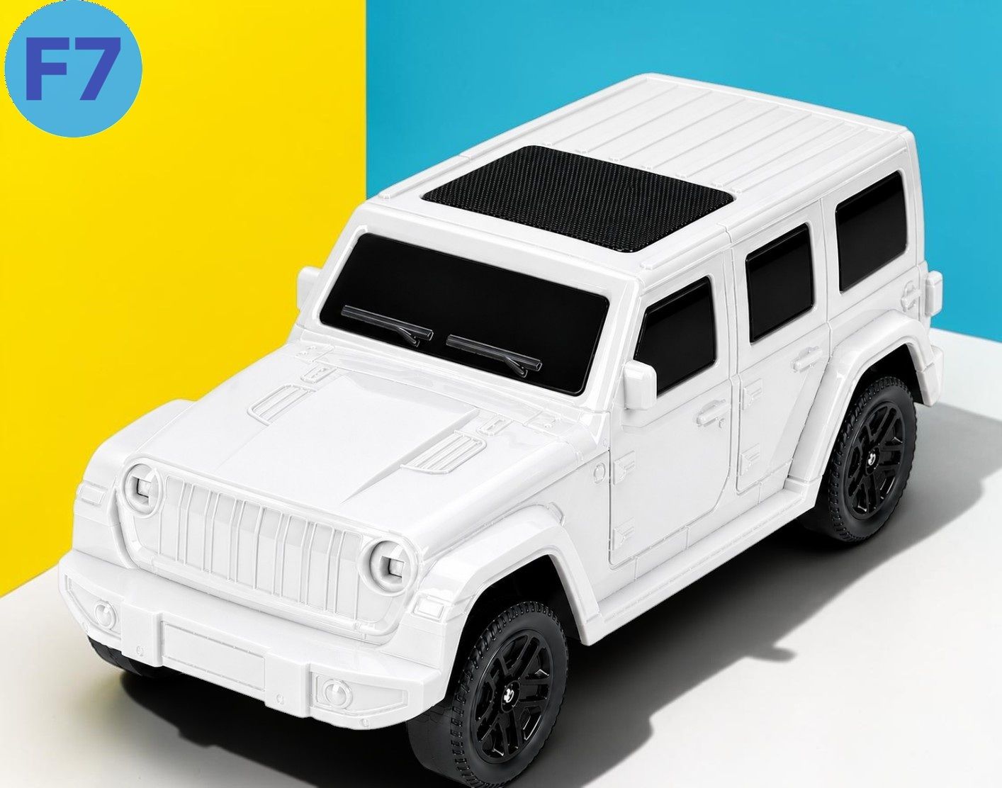 Shamsa X438 Portable Car Shape Music Speaker Bluetooth FM USB TF Card Rechargeable 9 W Bluetooth Speaker-image-32