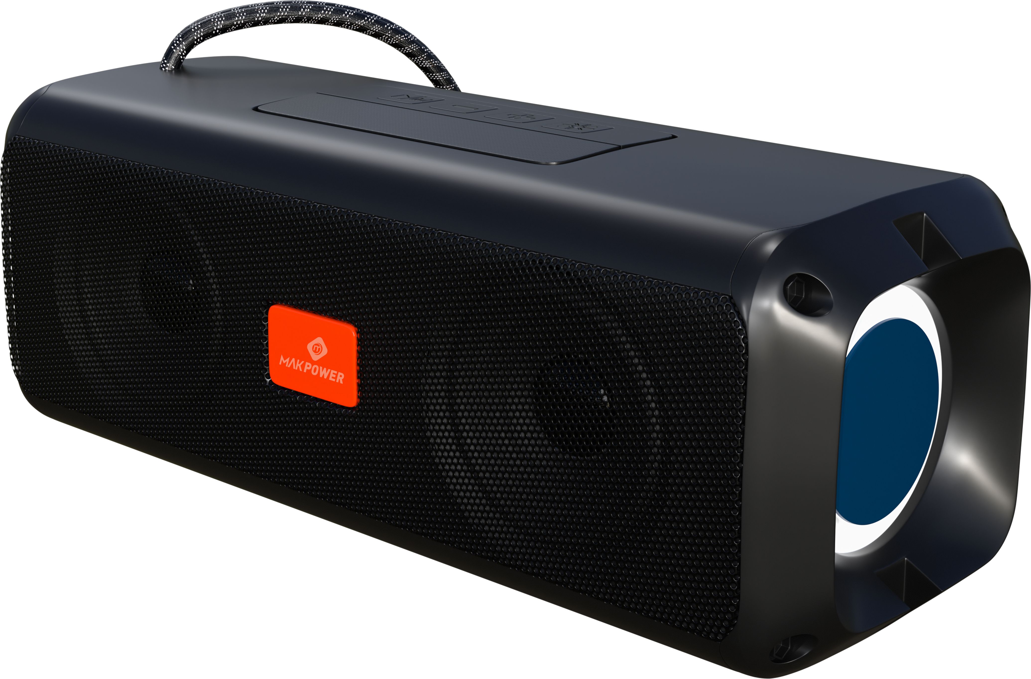 MAK POWER SP-360 Wireless BT Speaker, RGB Lights, Superior Sound Quality | 10H Playtime 20 W Bluetooth Speaker-image-30