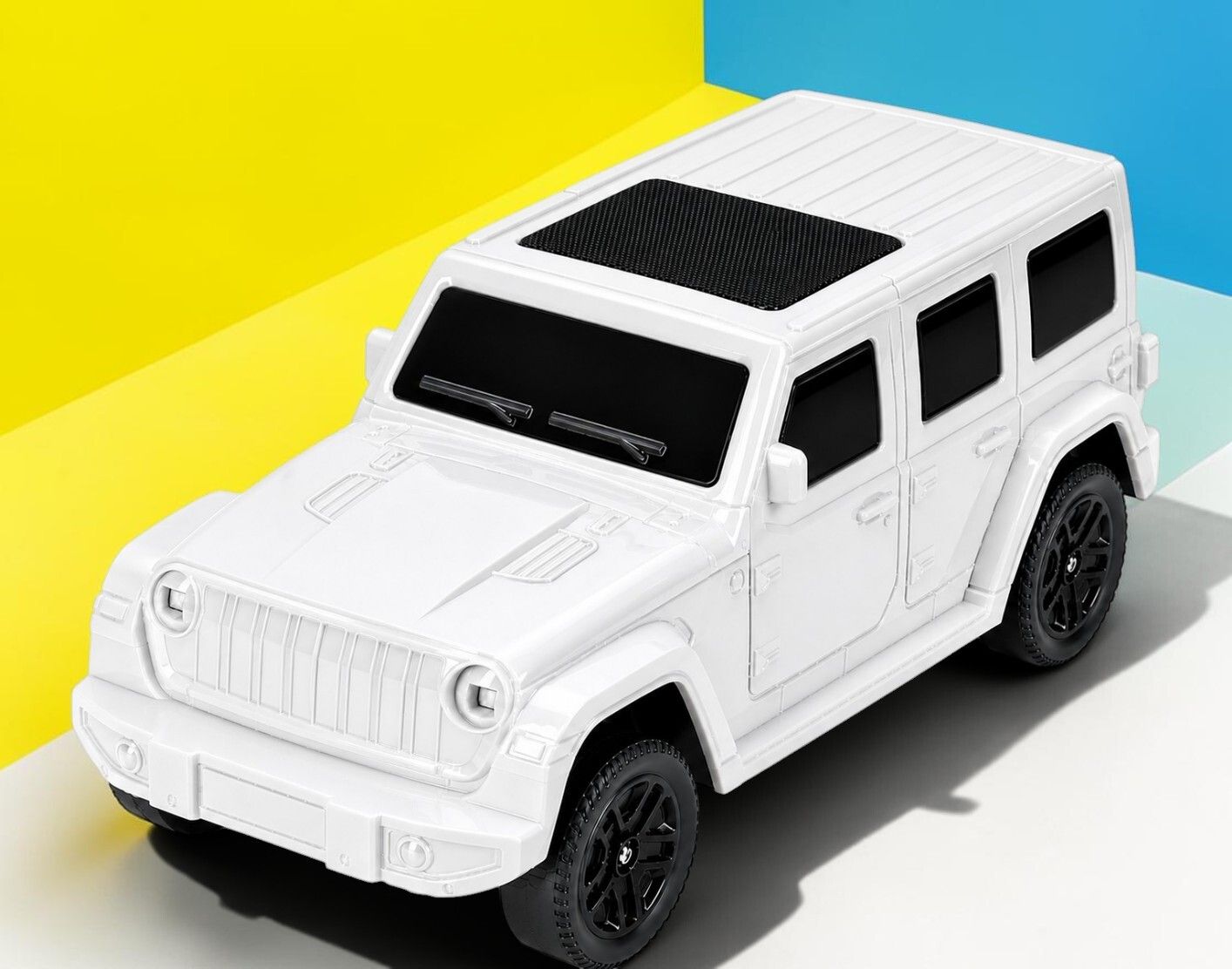 Ziddjeet X415 Portable Car Shape Bluetooth Speaker with LED Lights USB FM and AUX Support 9 W Bluetooth Speaker-image-37