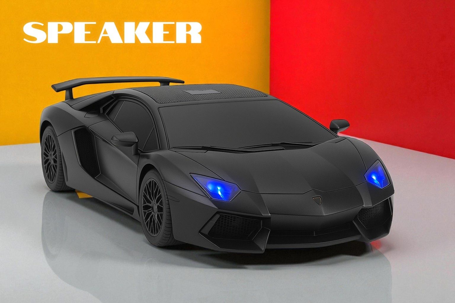 Sagaft X265 Car Look Wireless Speaker with Flashing LED Lights 10 W Bluetooth Speaker-image-34