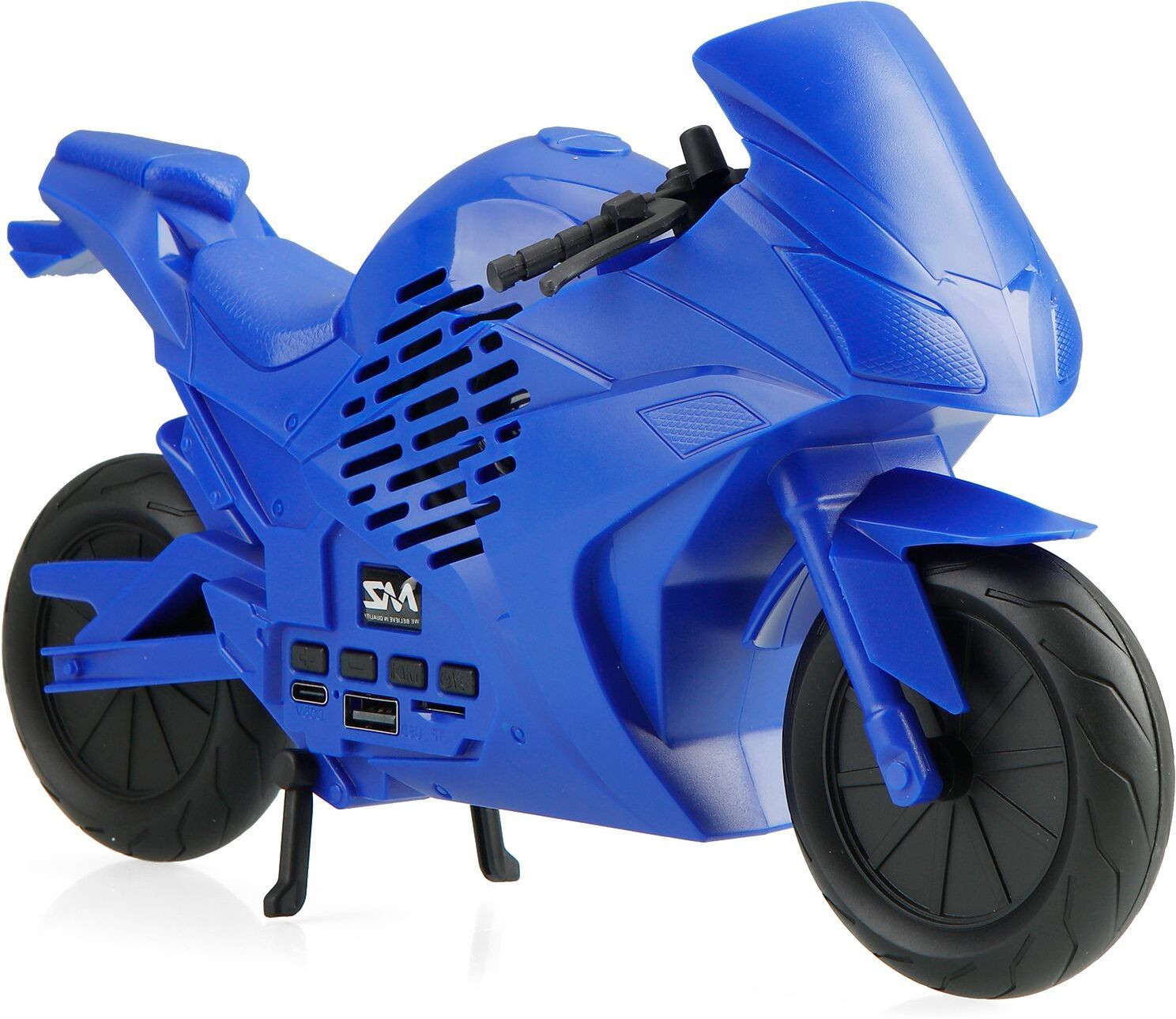MZ F8-BLUETOOTH PORTABLE SPEAKER-Dynamic Thunder Sound 1200mAh, Sports Bike Design 5 W Bluetooth Speaker image 1