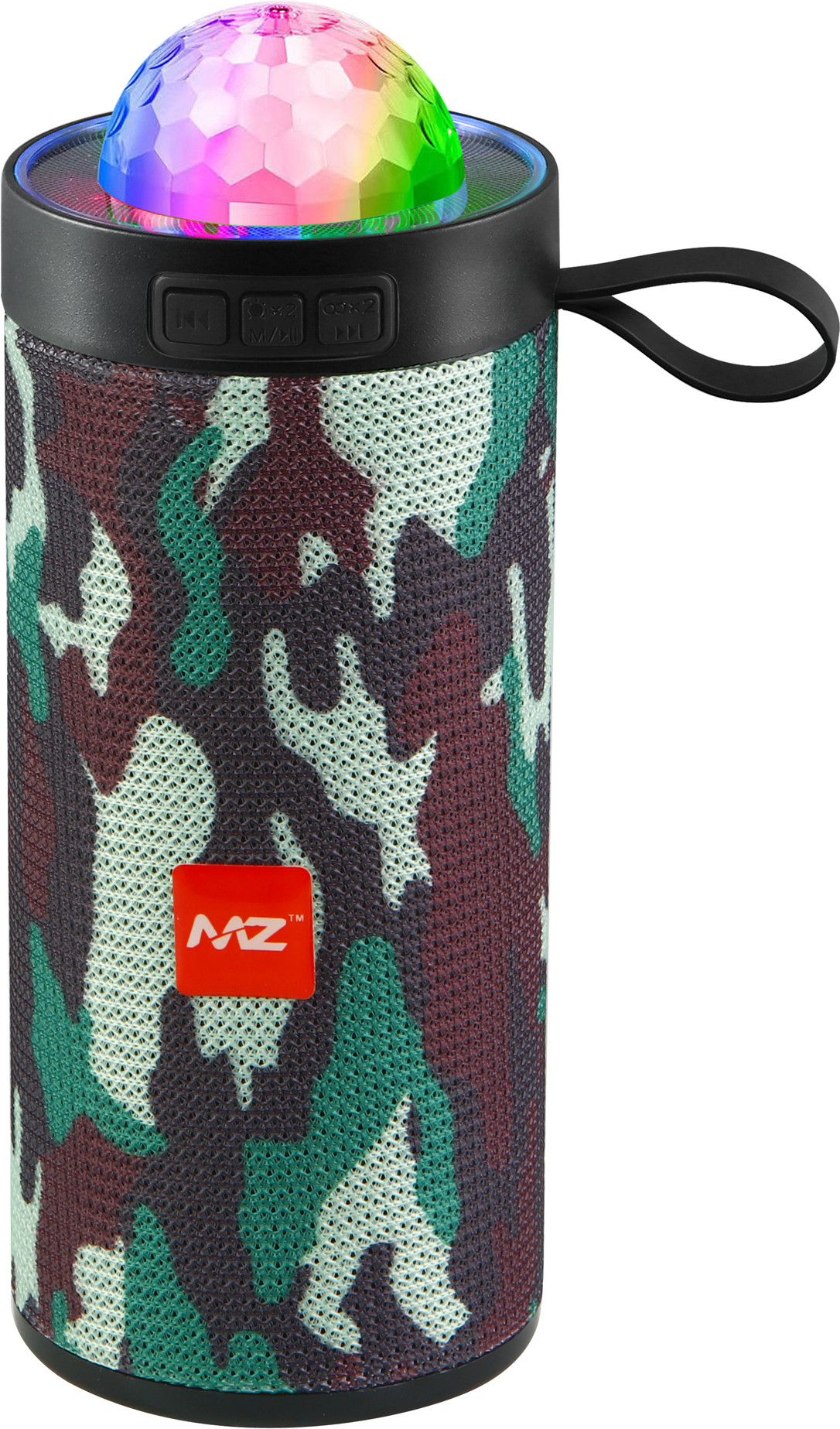MZ M420SP (PORTABLE BLUETOOTH SPEAKER) Dynamic Thunder Sound Built in Disco Light 10 W Bluetooth Speaker image 1