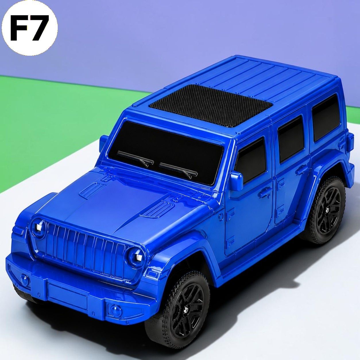Ziddjeet X3 Rechargeable Car Shape Wireless Speaker with HD Sound and RGB Lights 9 W Bluetooth Speaker-image-34