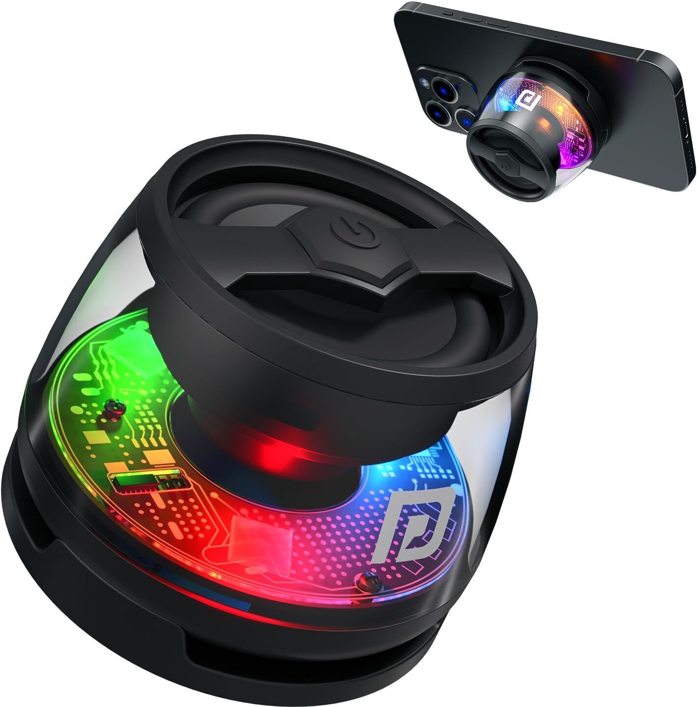 Portronics 6W Magnetic Bluetooth Speaker,MagSafe Mobile Stand,HD Sound,4Hrs Playtime 6 W Bluetooth Speaker-picture-17