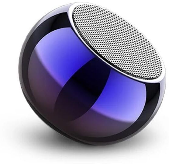 URIWA Ultra Mini Wireless Bluetooth Speaker with Heavy Metal Electroplating 10 W Bluetooth Soundbar-image-22