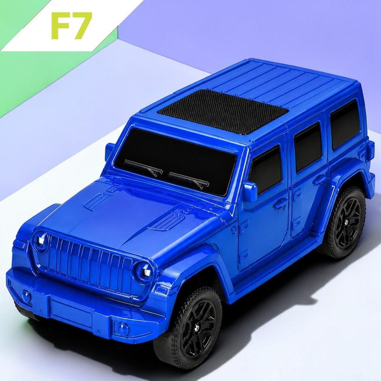 Sagaft X455 Portable Car Shape Bluetooth Speaker with LED Lights USB FM and AUX Support 9 W Bluetooth Speaker-image-36