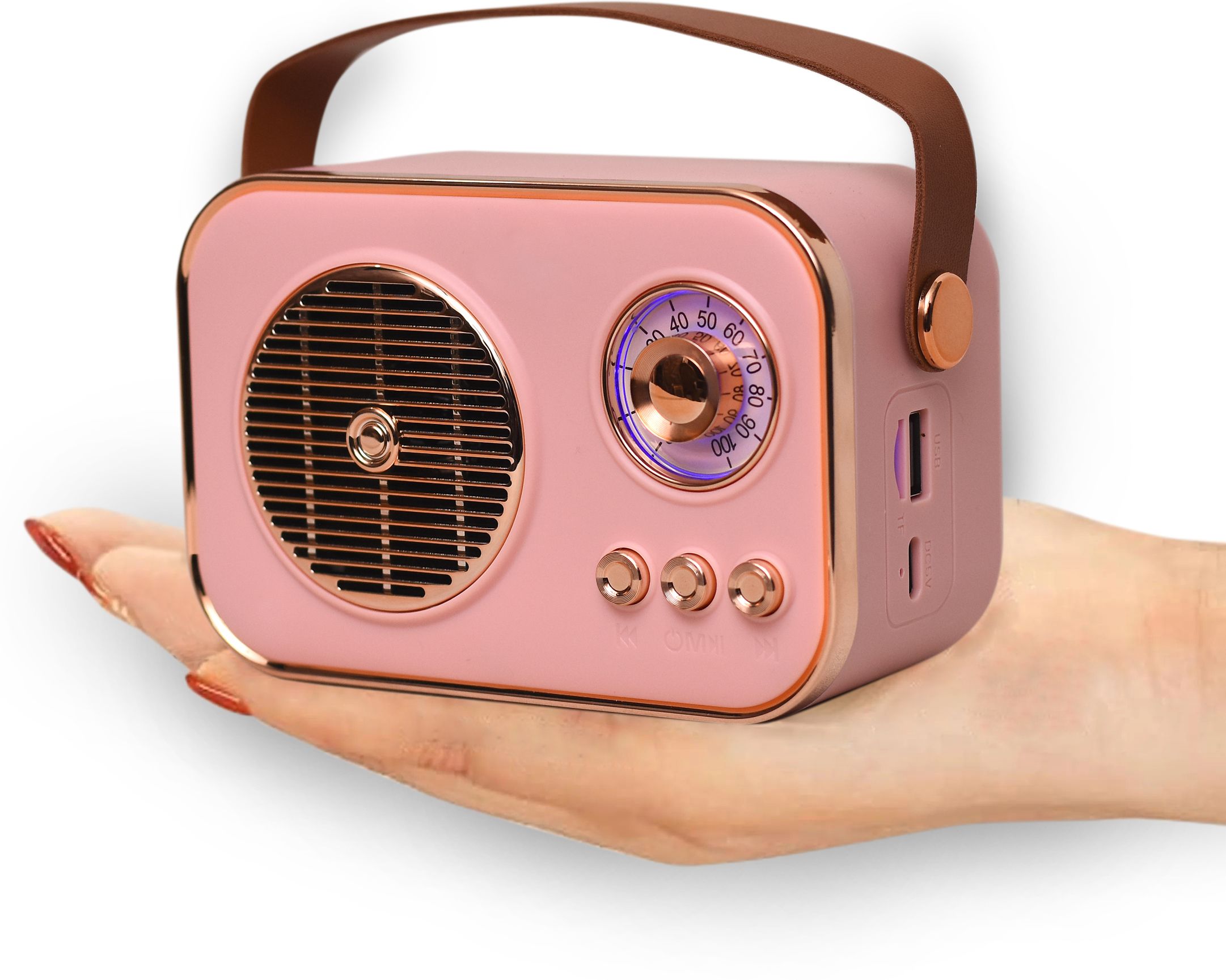 JAXTER Bluetooth Wireless Fm Radio Speaker with USB Input & Hands-Free (10W RMS Power) 7 W Bluetooth Speaker-image-4